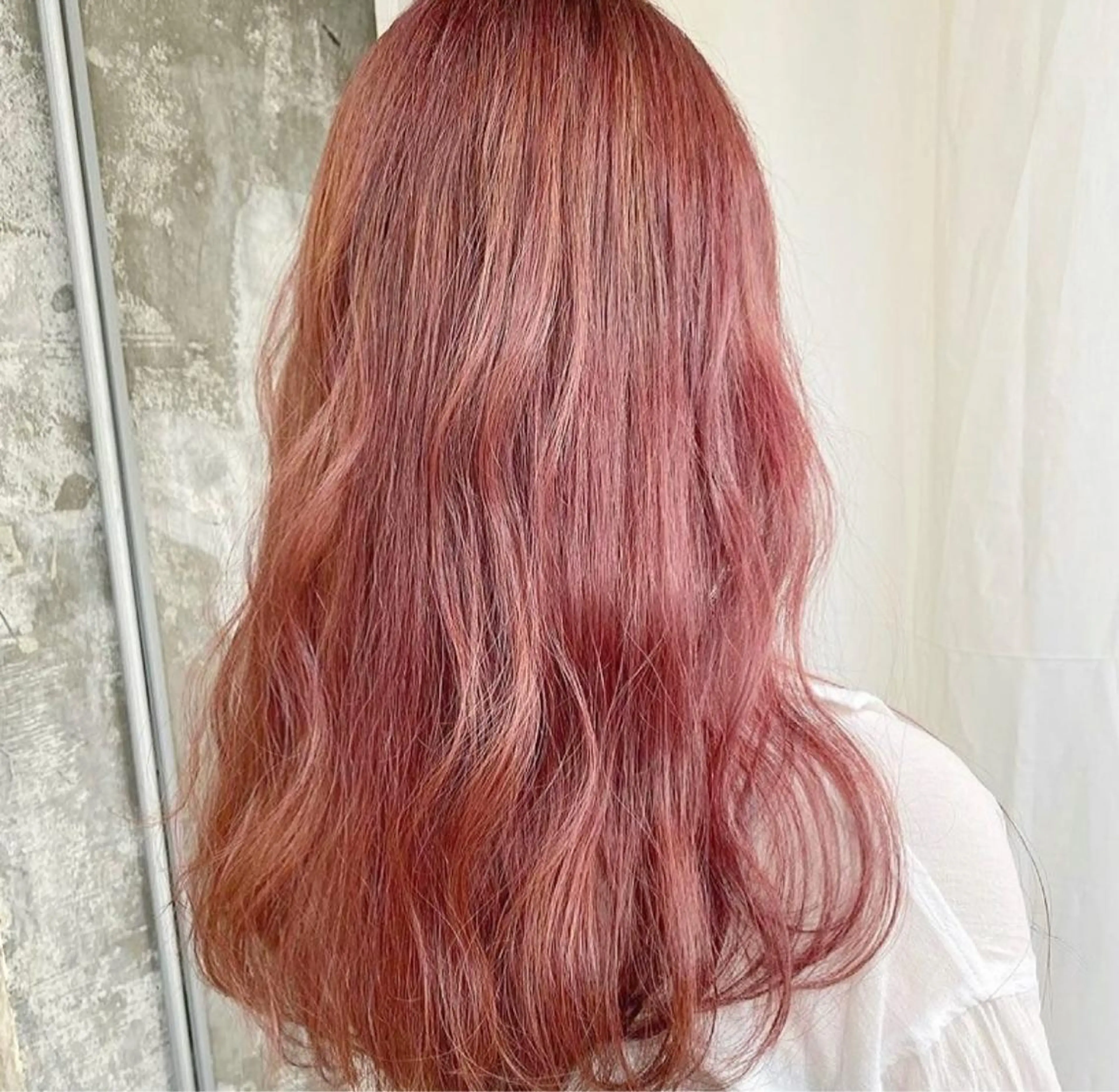 ロング カラー レイヤーカット/ 縮毛矯正/ミサキ💐のヘアスタイル