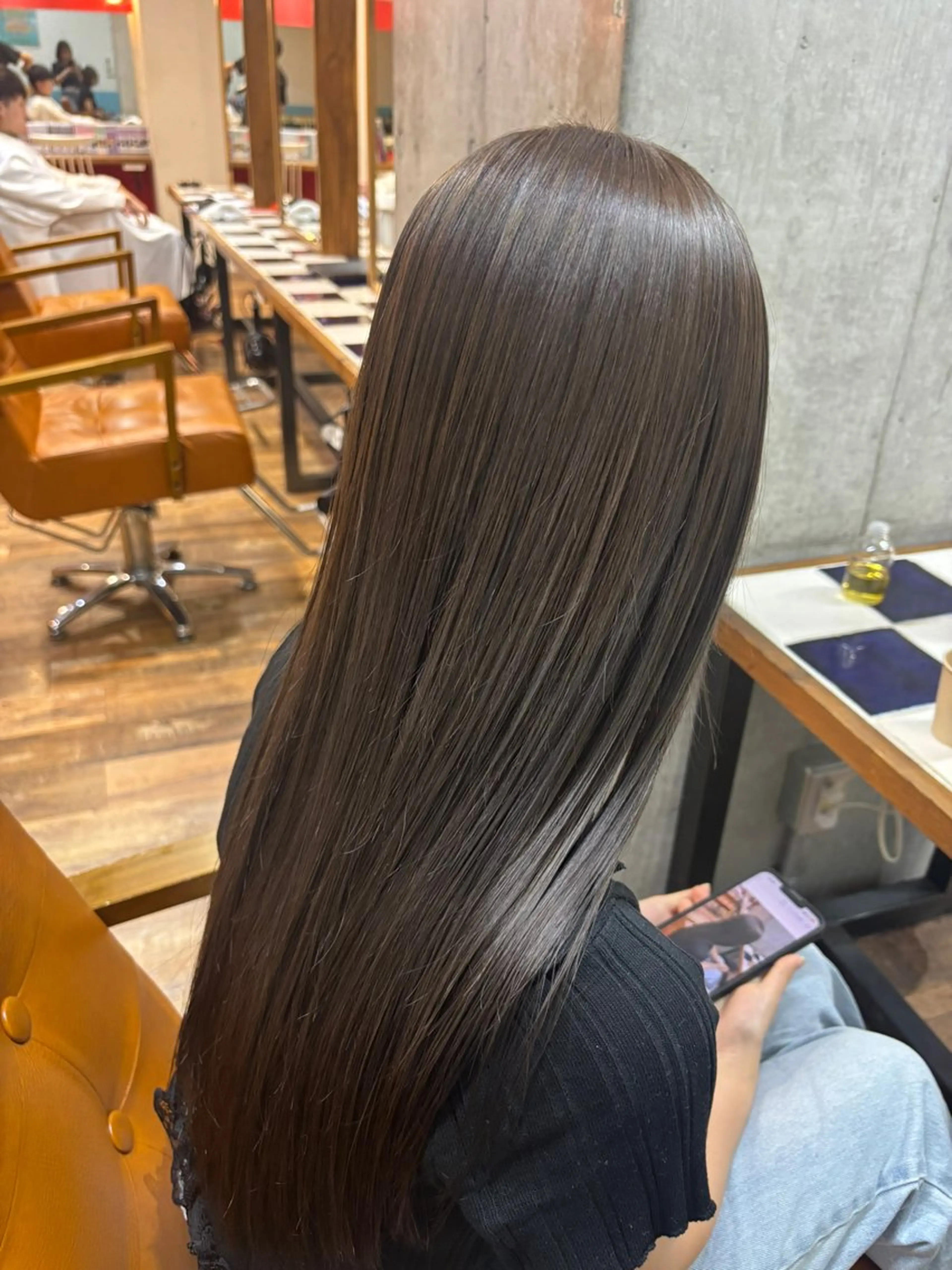 セミロング ヘアカラー 横浜/うる艶/透明感 KOTOMI🎀🤍のヘアスタイル