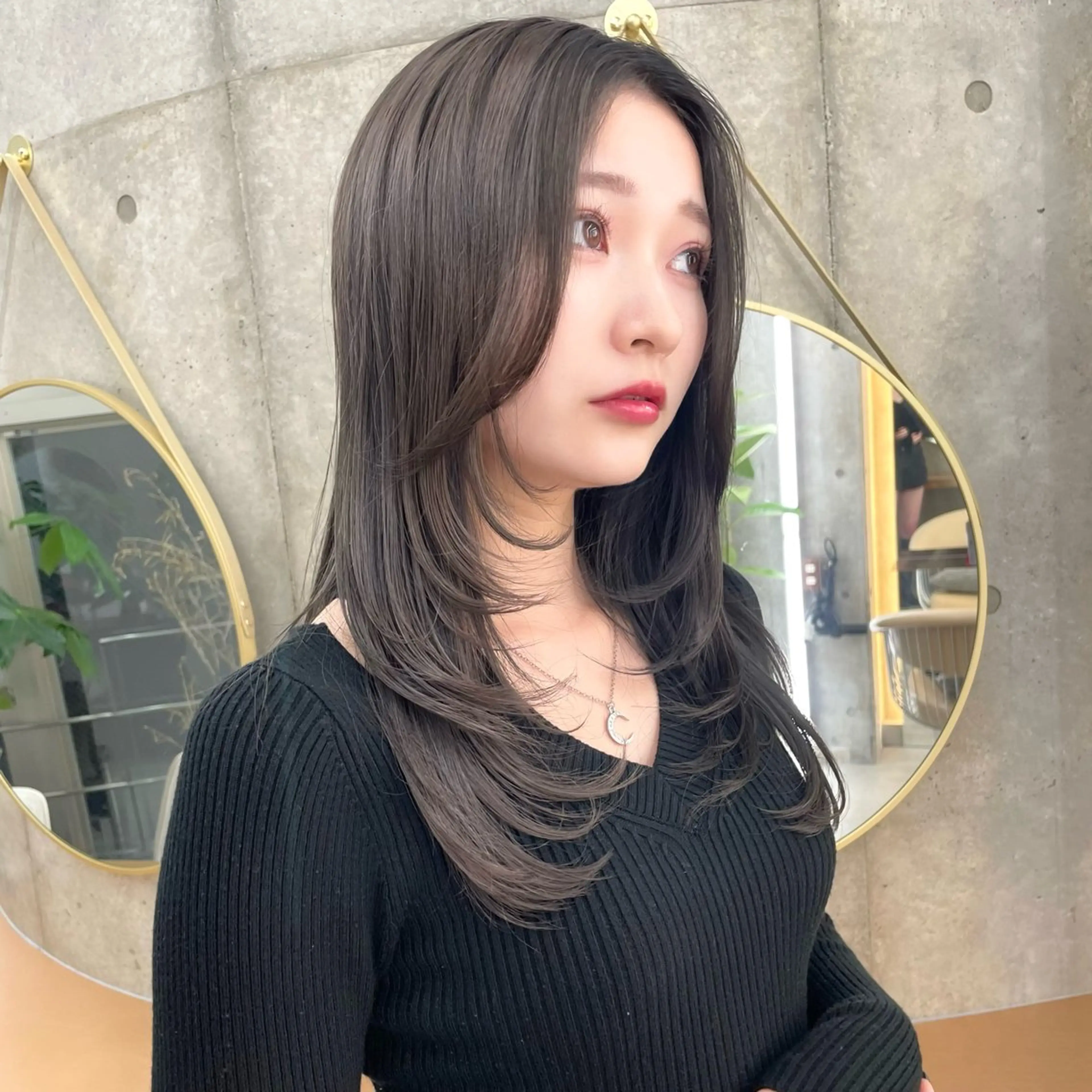 【🌷白髪染め特化🌷】似合わせカット🍀根元カラー🫧＋超音波トリートメント✨の写真