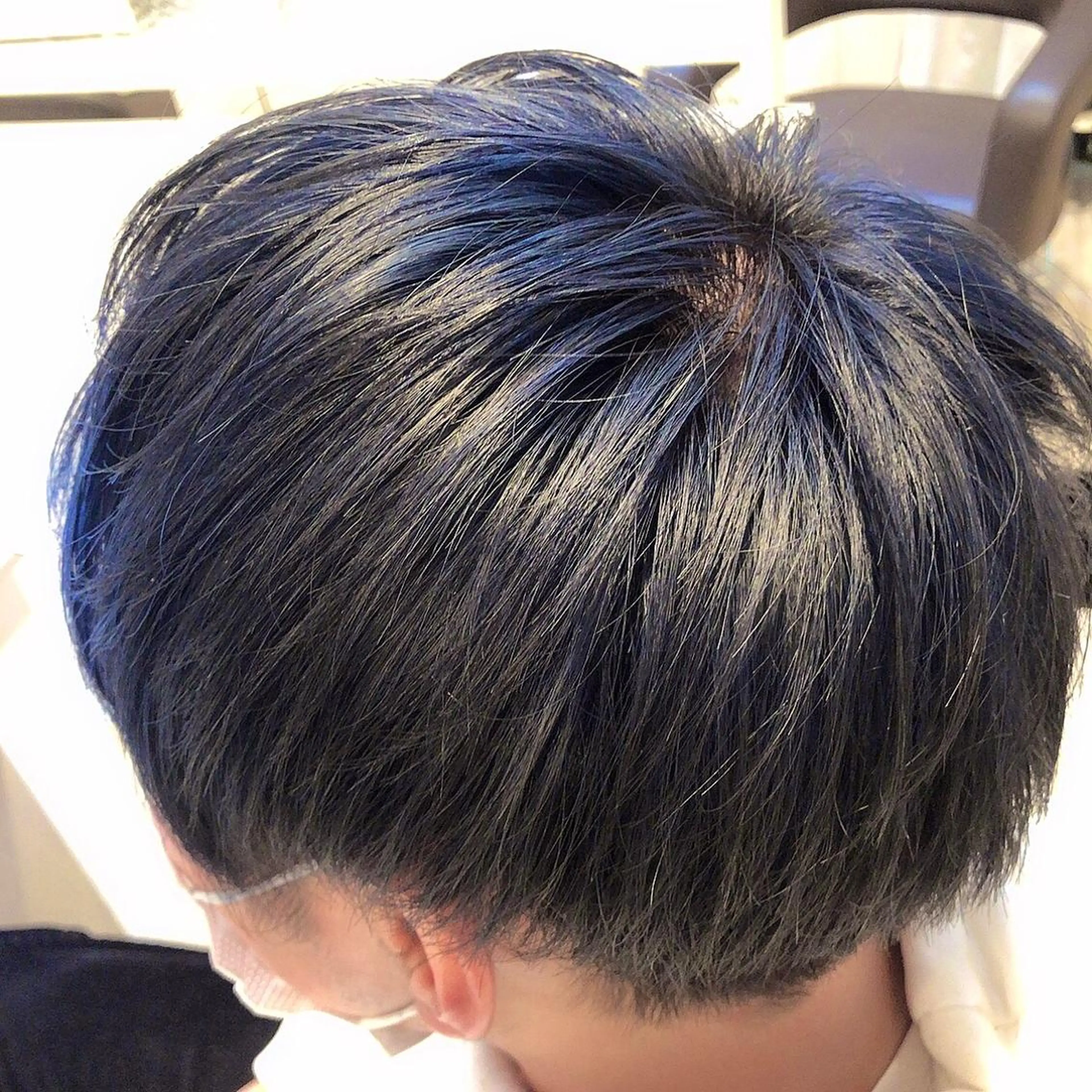 カラー メンズ ヘアカラー 髪質改善&ストレート ‪✂︎‬鈴木青樹のヘアスタイル