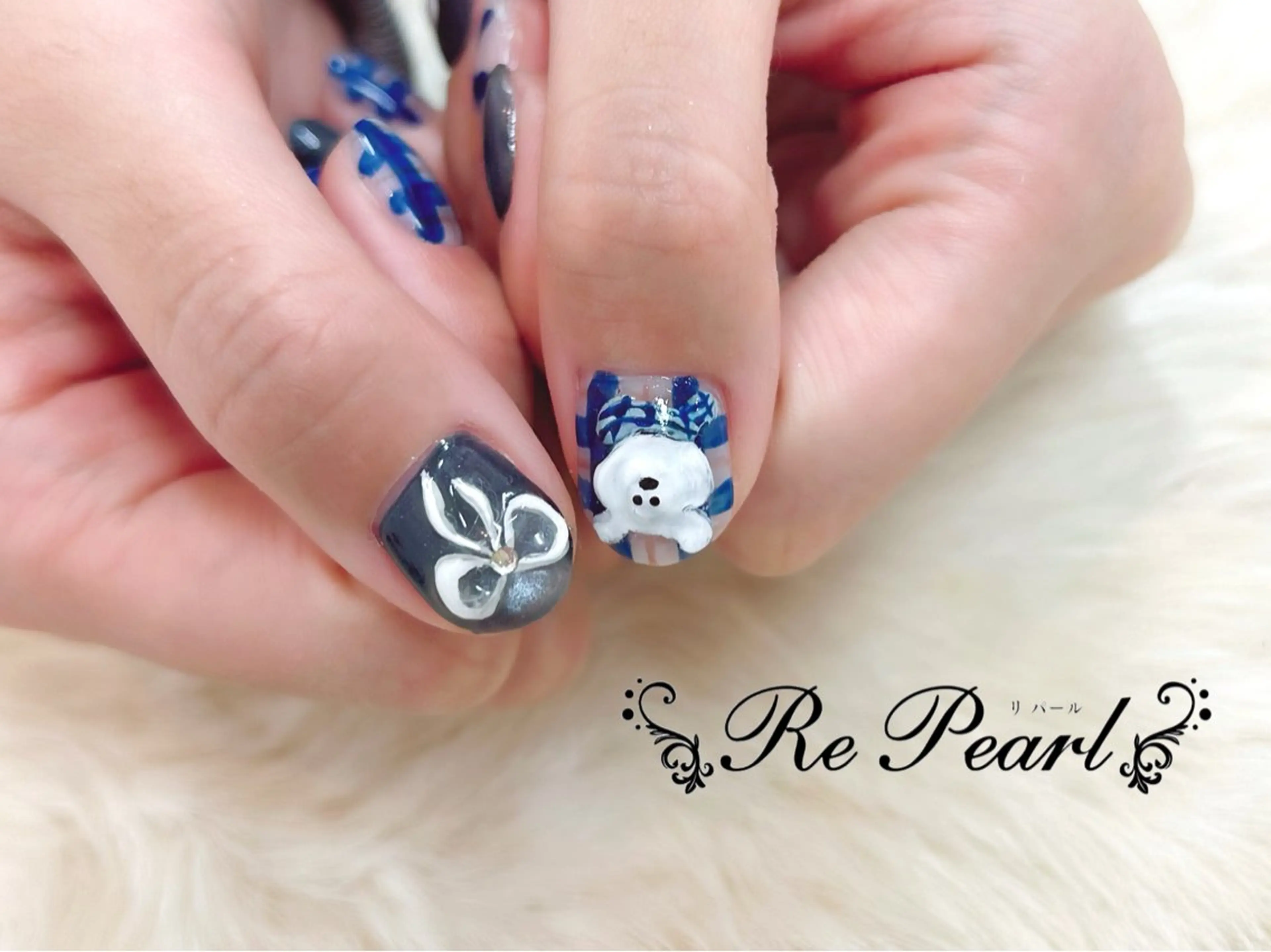 ネイル Re Pearl～コーディネートサロン～ 市駅前店所属・NARUMI HYODOのネイルデザイン