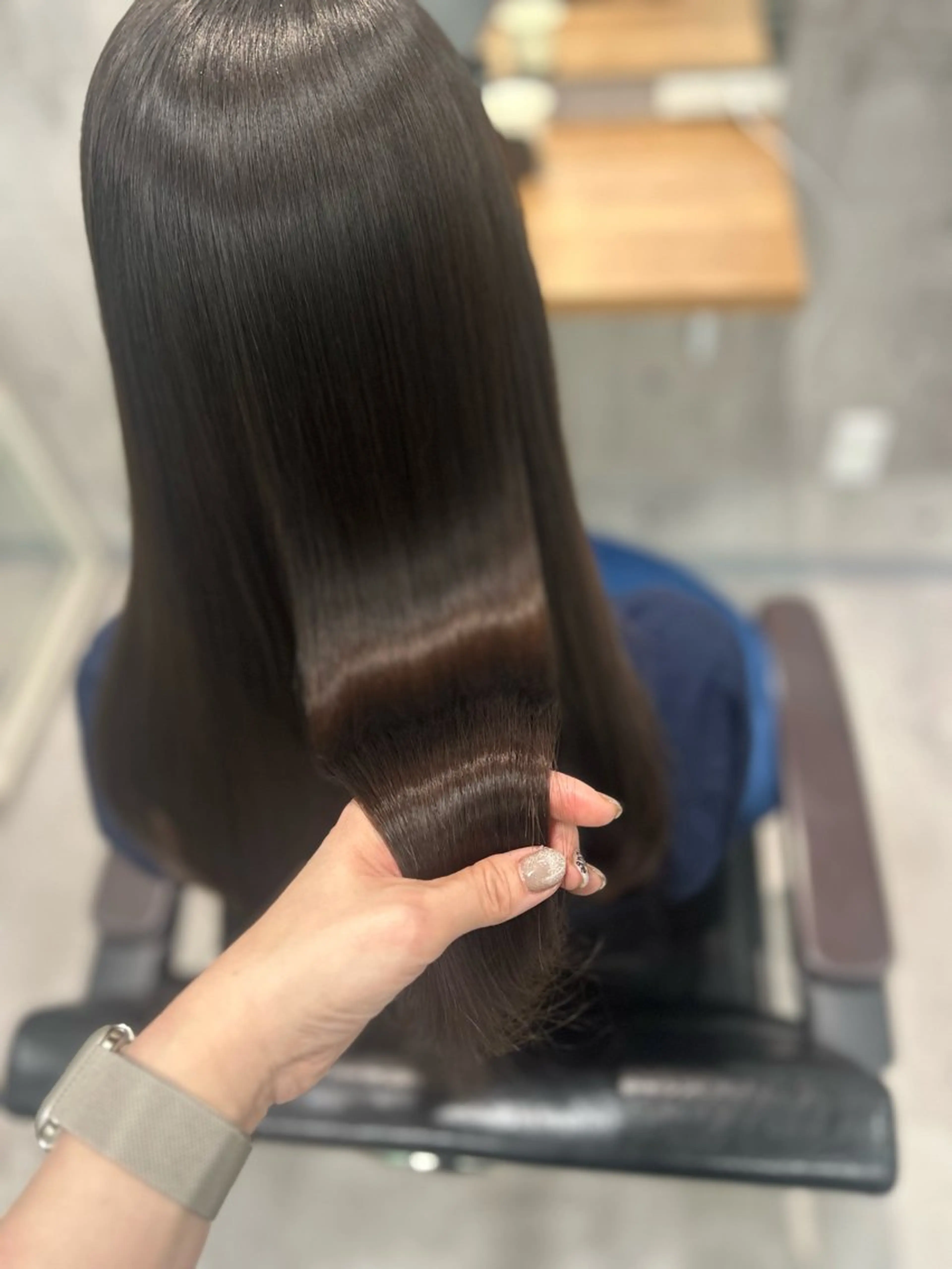 艶髪🪞TOKIO縮毛矯正12000円☆ロング料金0円の写真