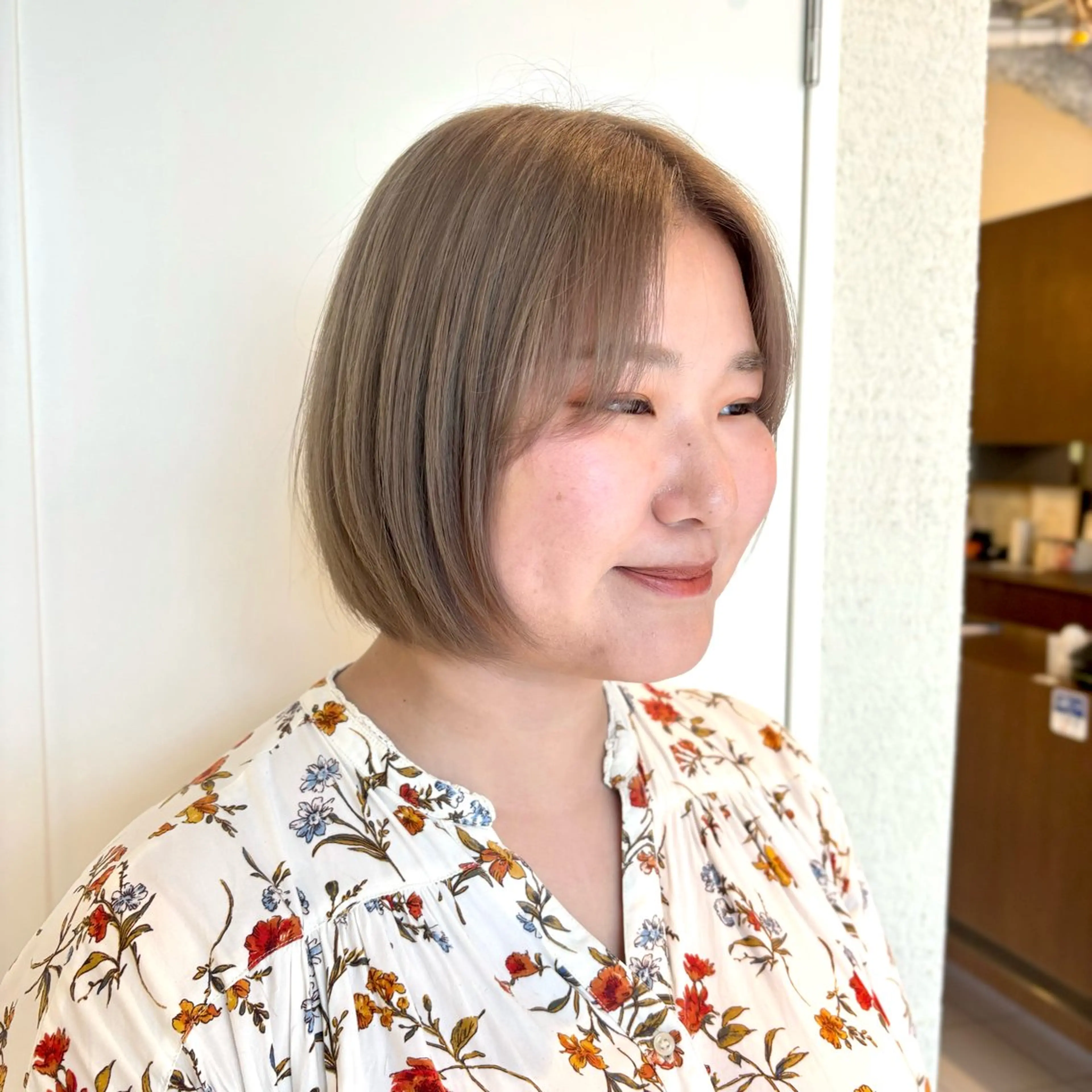 ショート カラー ブリーチ ダブルカラー 透明感カラー/ 寺田千雅子のヘアスタイル