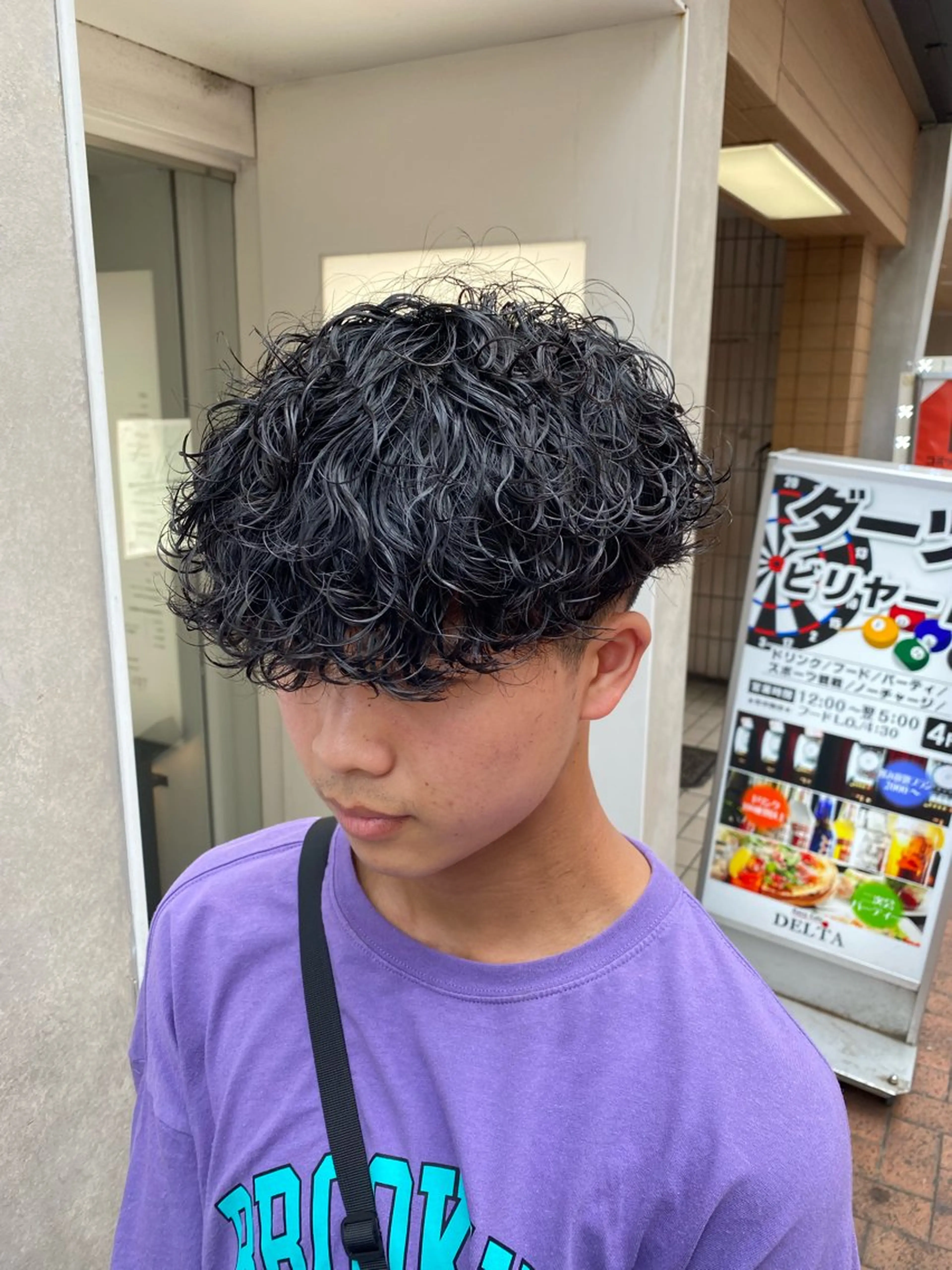 パーマ メンズ 新宿【メンズパーマ】 塩澤太一のヘアスタイル