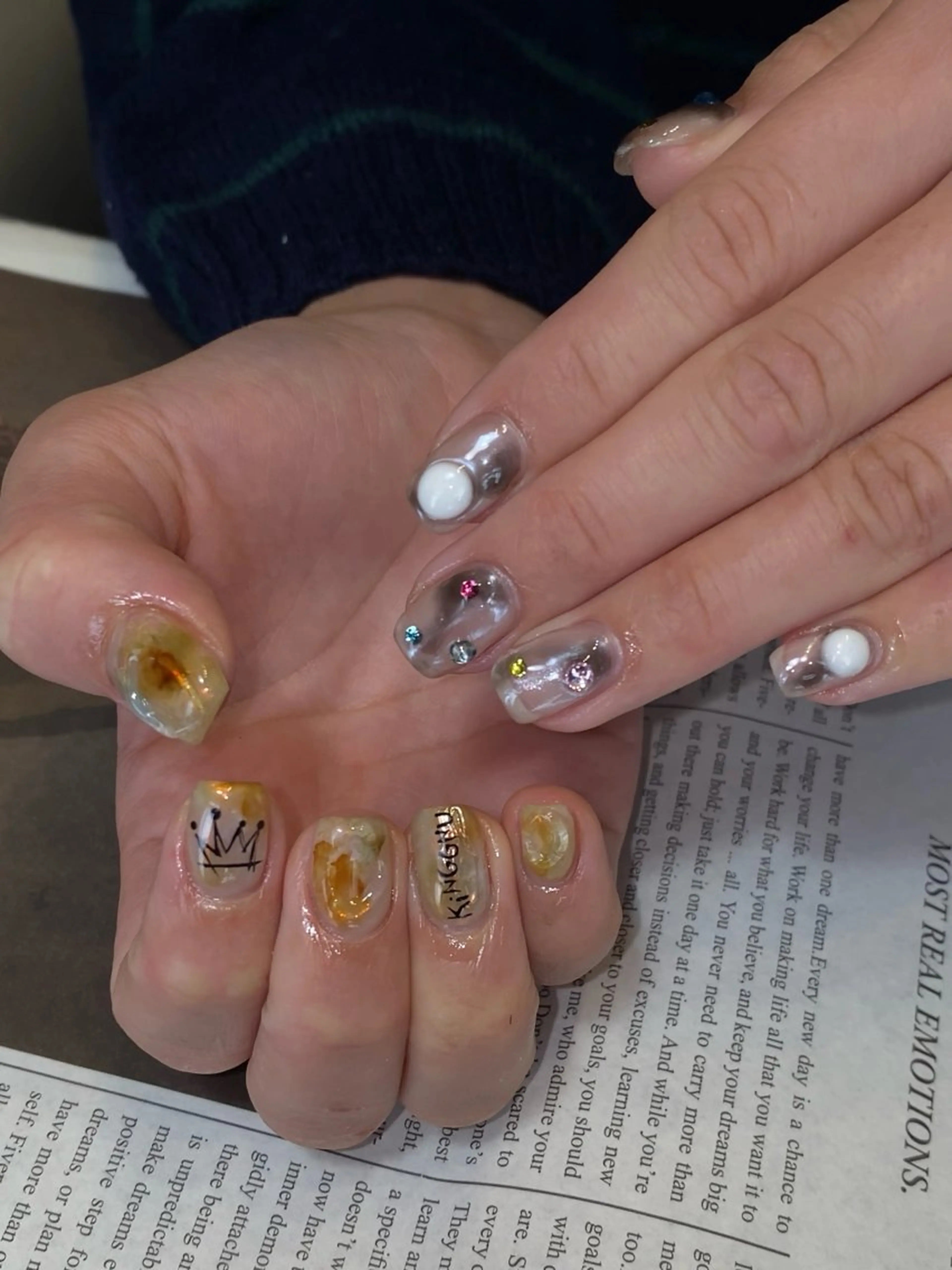 ネイル ハンドネイル ハンドケア nail salon maniのネイルデザイン