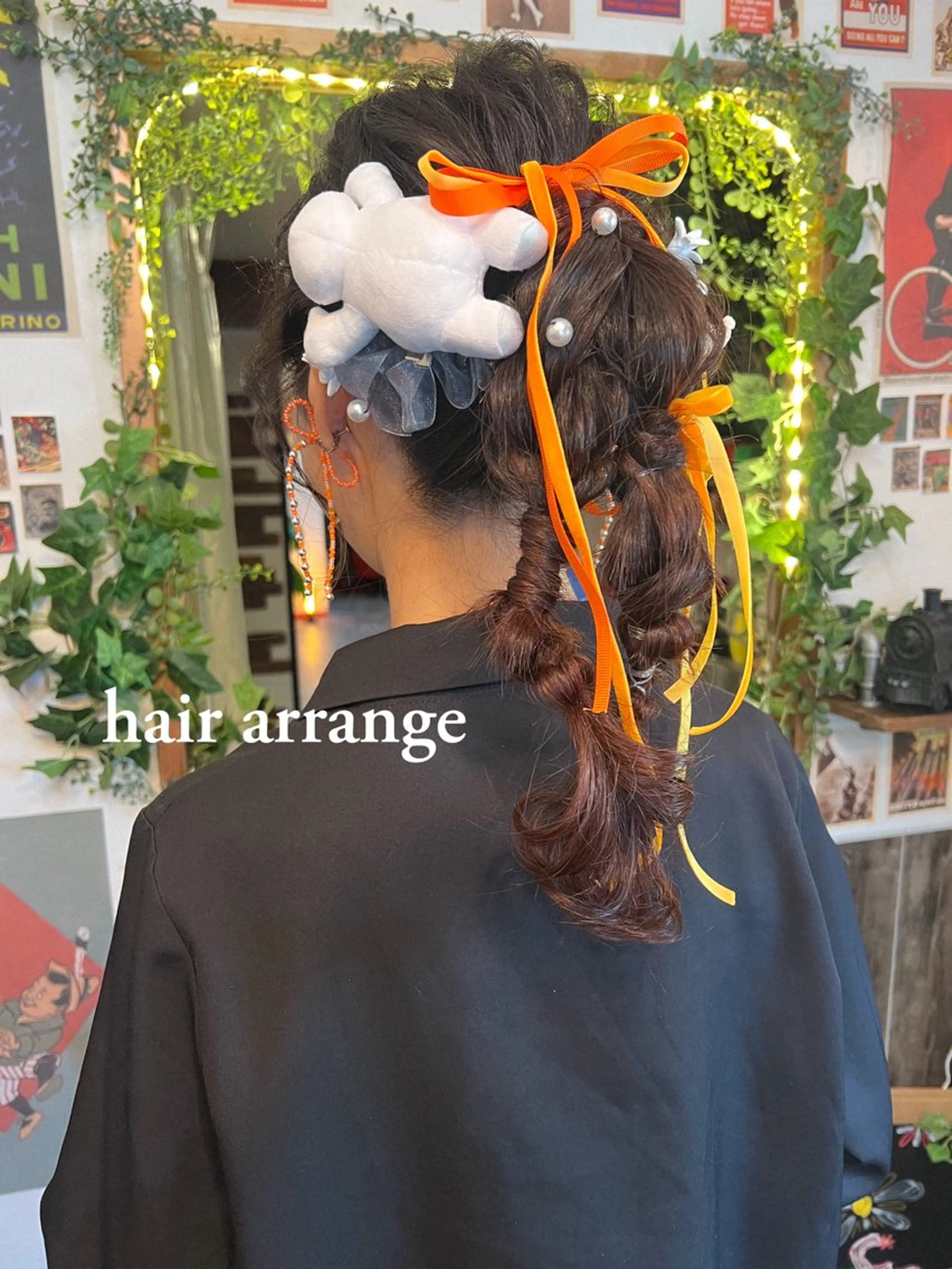 ロング カラー ヘアアレンジ カラーパティシエ facce🌼ikoのヘアスタイル