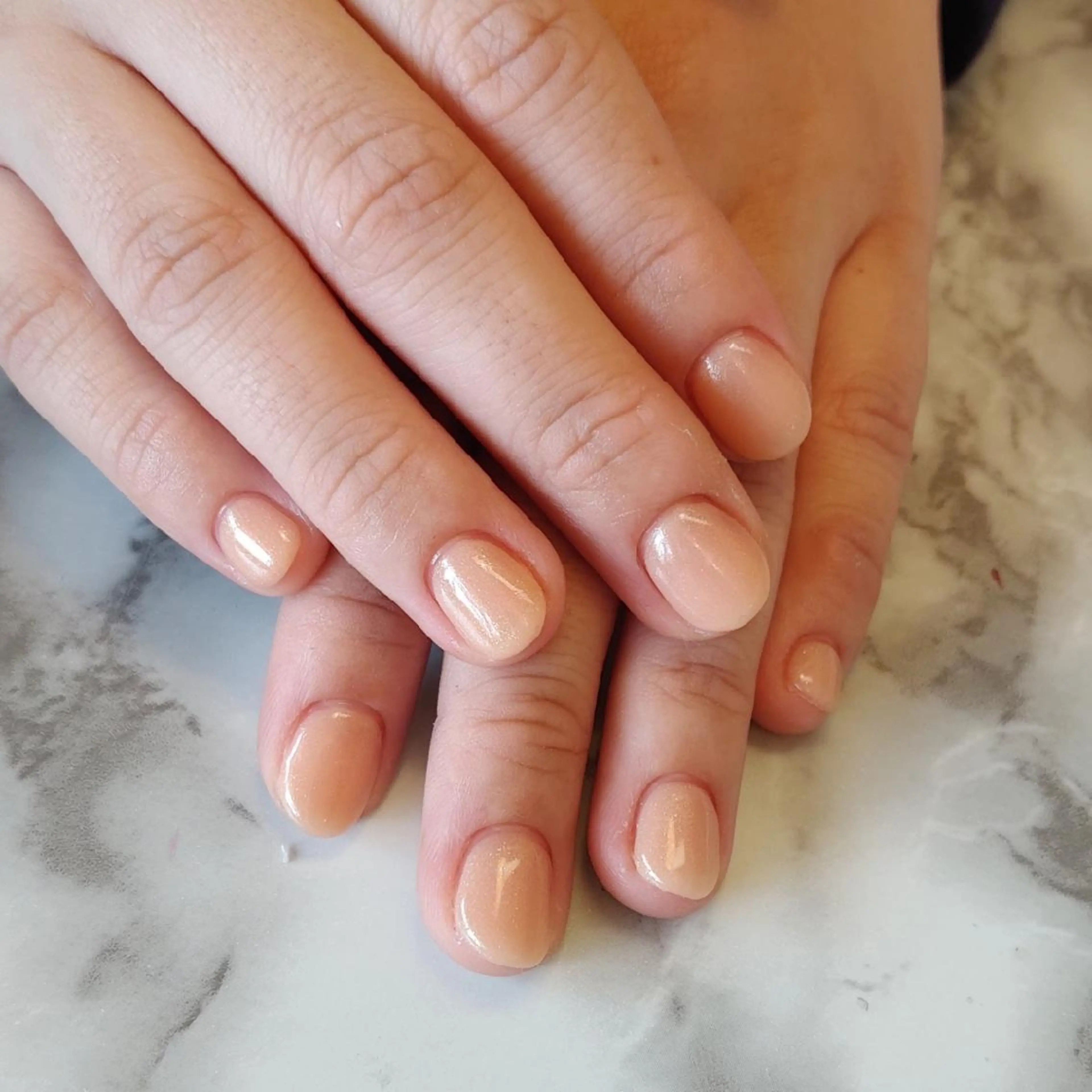 ネイル ワンカラーネイル ジェヌインネイル 河内のネイルデザイン