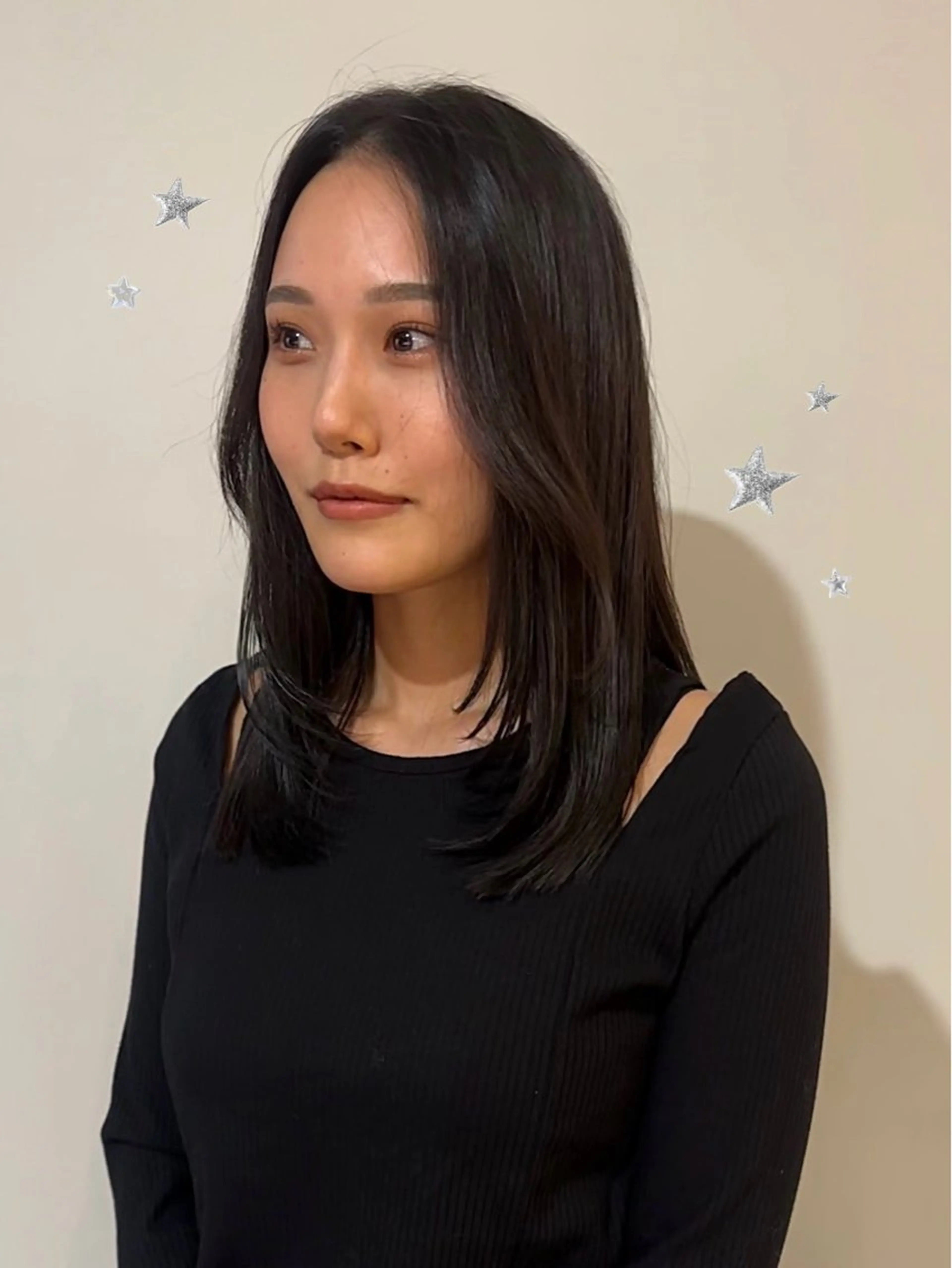 ミディアム カラー 暖色カラー/レイヤー 🌙 オノユリカのヘアスタイル