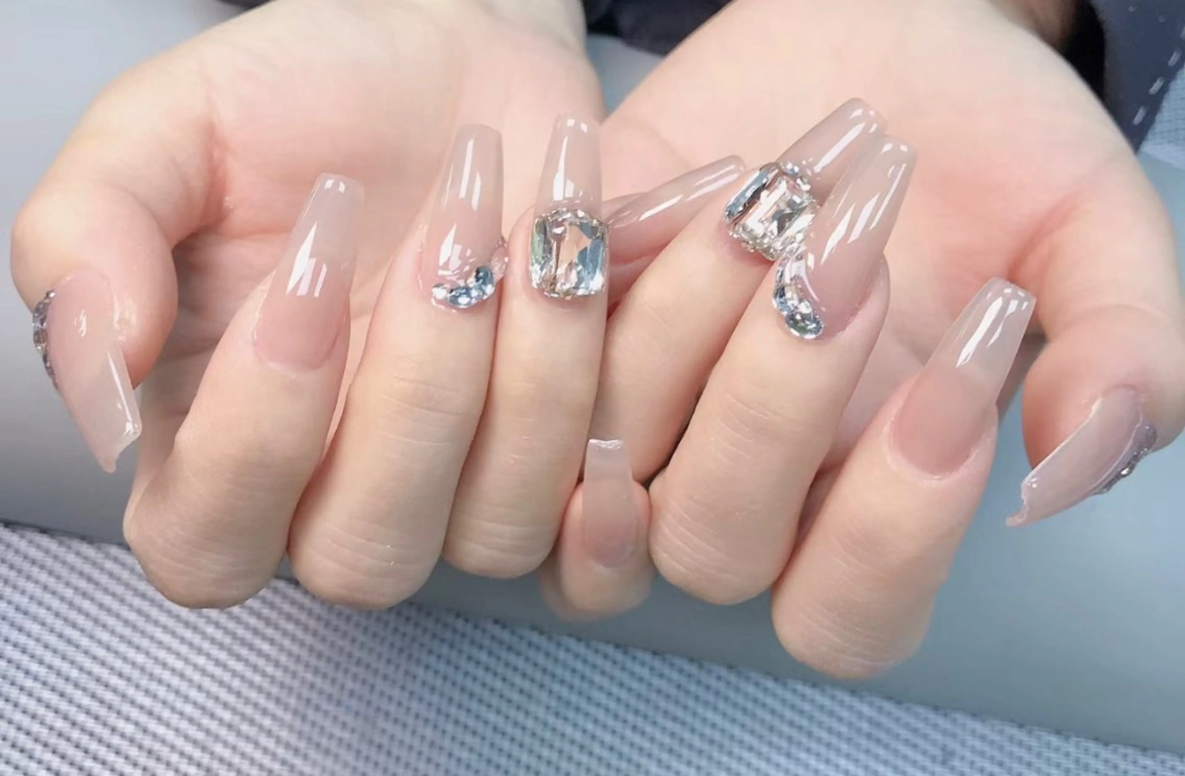 ネイル ハンドネイル ラベンダーネイルサロン所属・日暮里♡研修生 チクさん（一同）のネイルデザイン