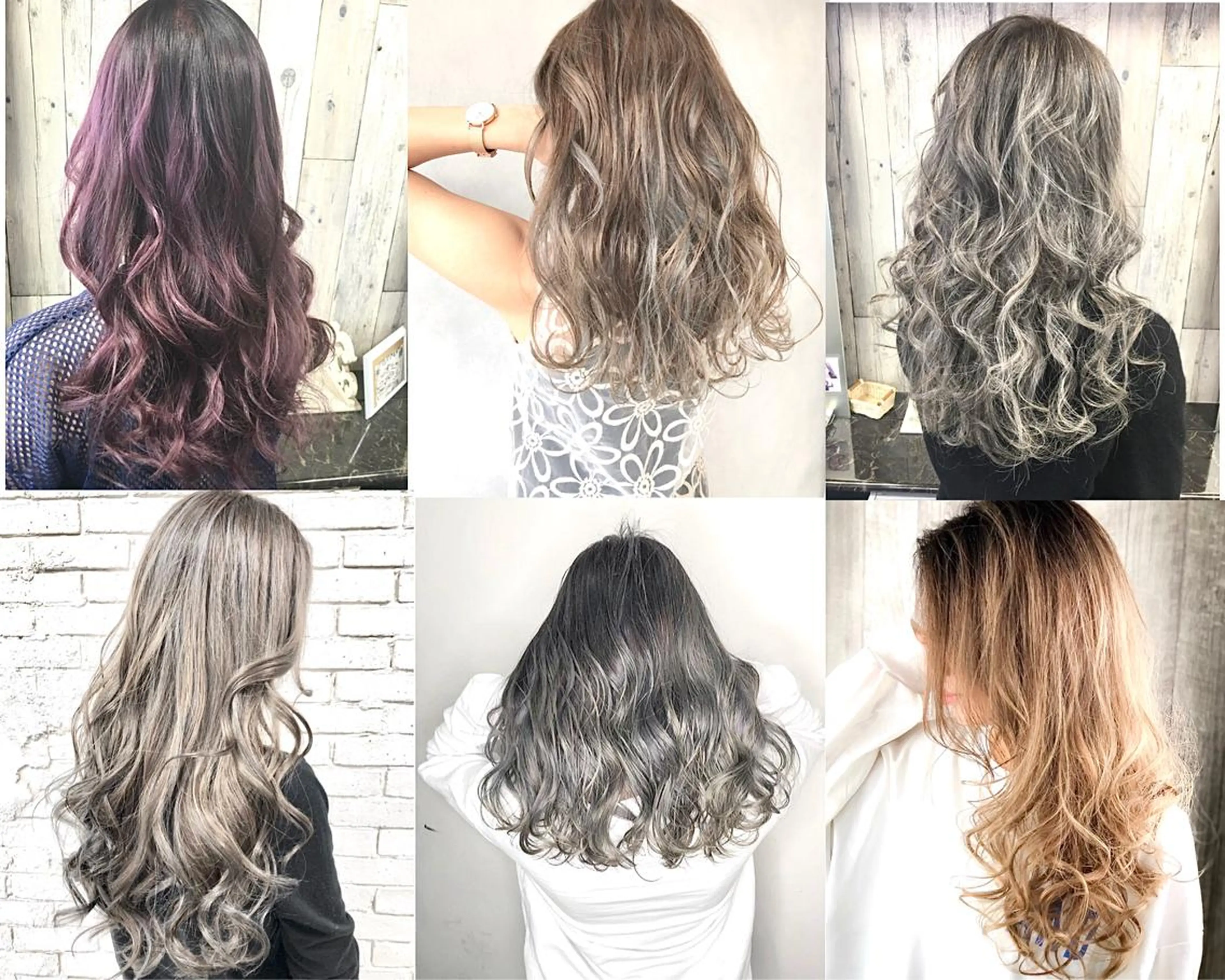 ロング ヘアカラー Reve Resort池袋のヘアスタイル