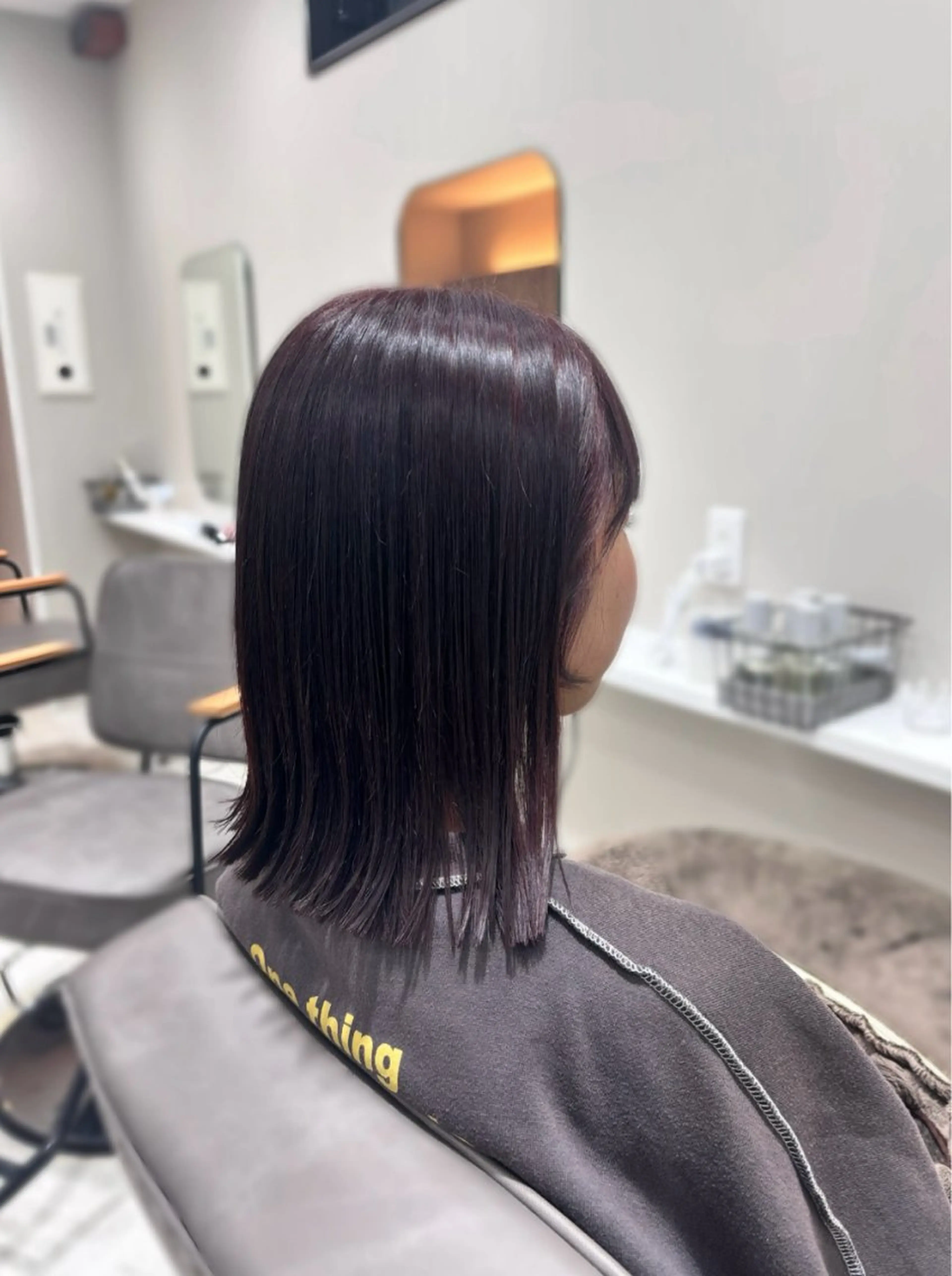 ミディアム ヘアカラー 🌿髪質改善/レイヤ ー🌿ひかるんのヘアスタイル