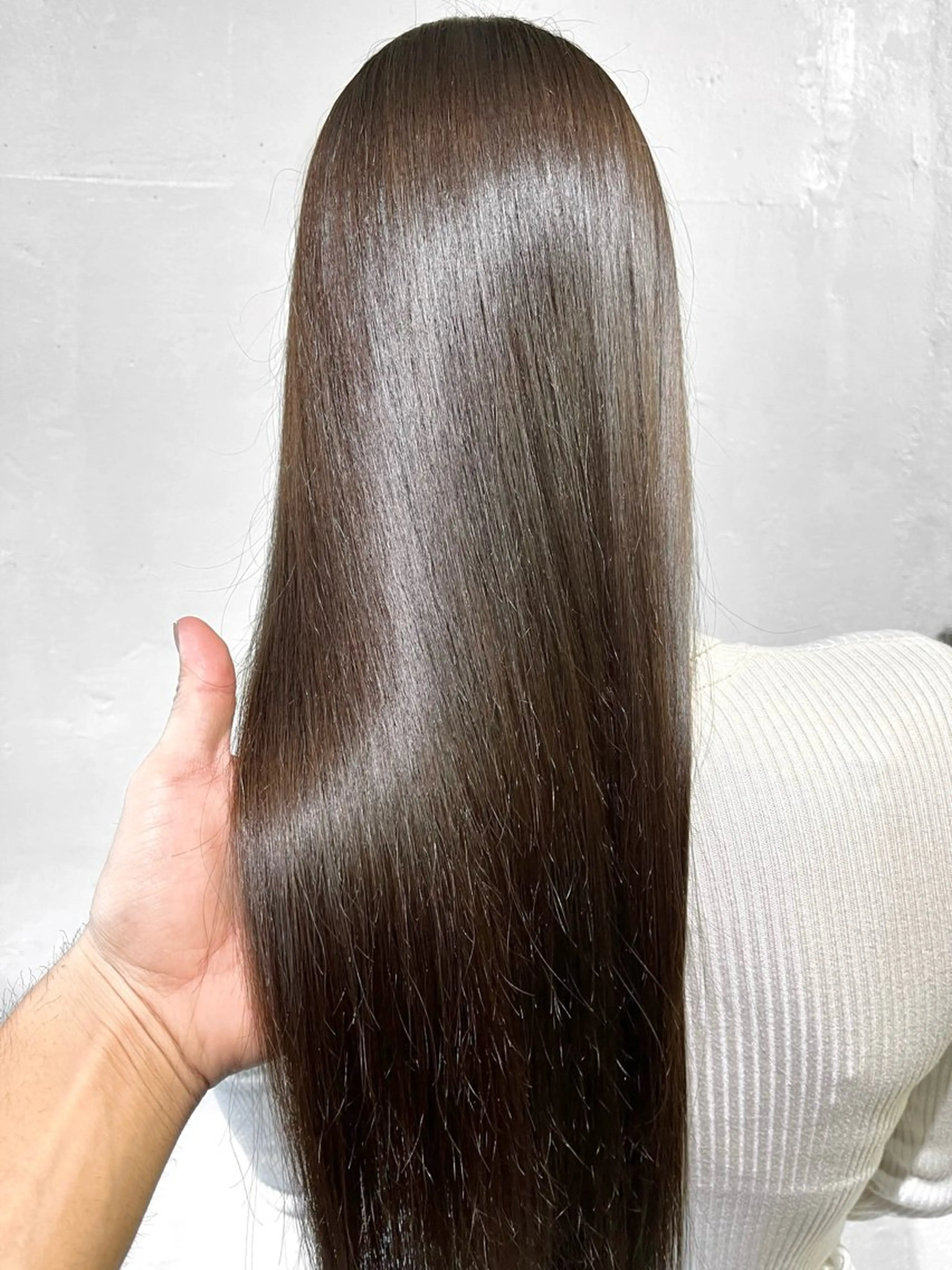 〔💎艶髪&サラサラヘアーに💎ハイランク髪質改善🌿〕ULTOWA髪質改善フルコース&1カラー&ナノスチームTRの写真