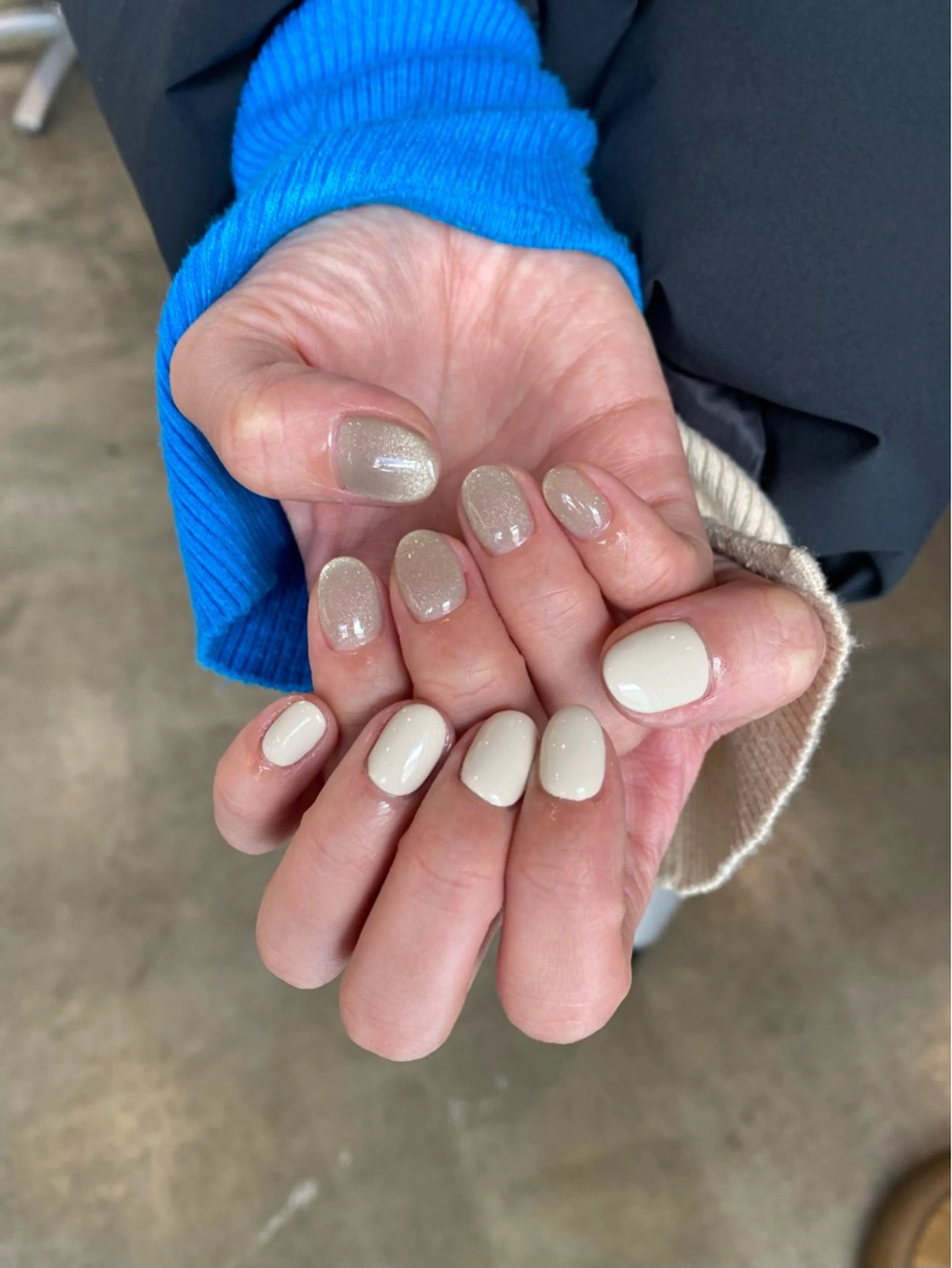 ネイル マグネットネイル ワンカラーネイル Yumi 広尾|恵比寿ネイルのネイルデザイン