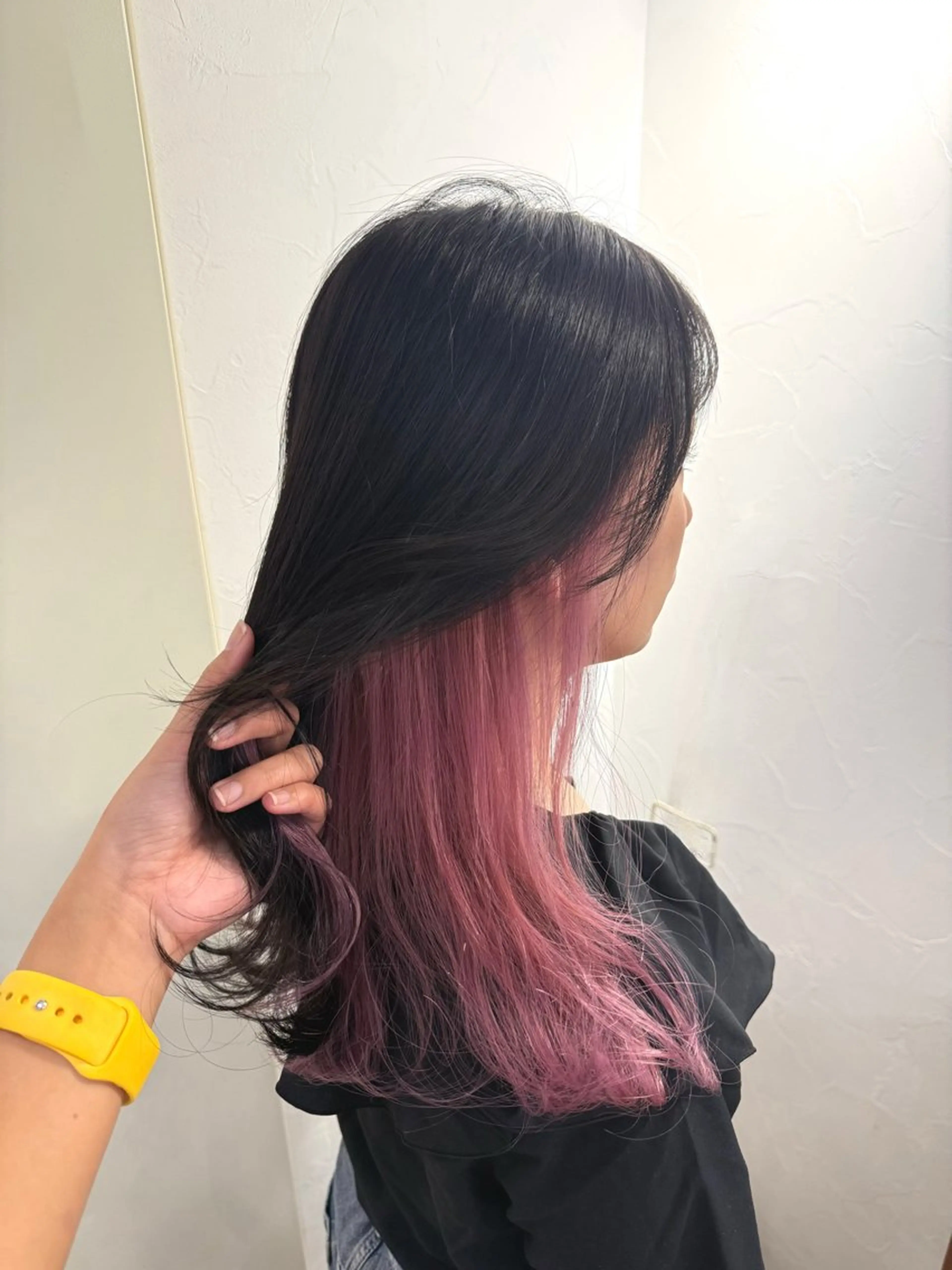 ロング カラー カット ヘアカラー トリートメント RinoShores nagisaのヘアスタイル