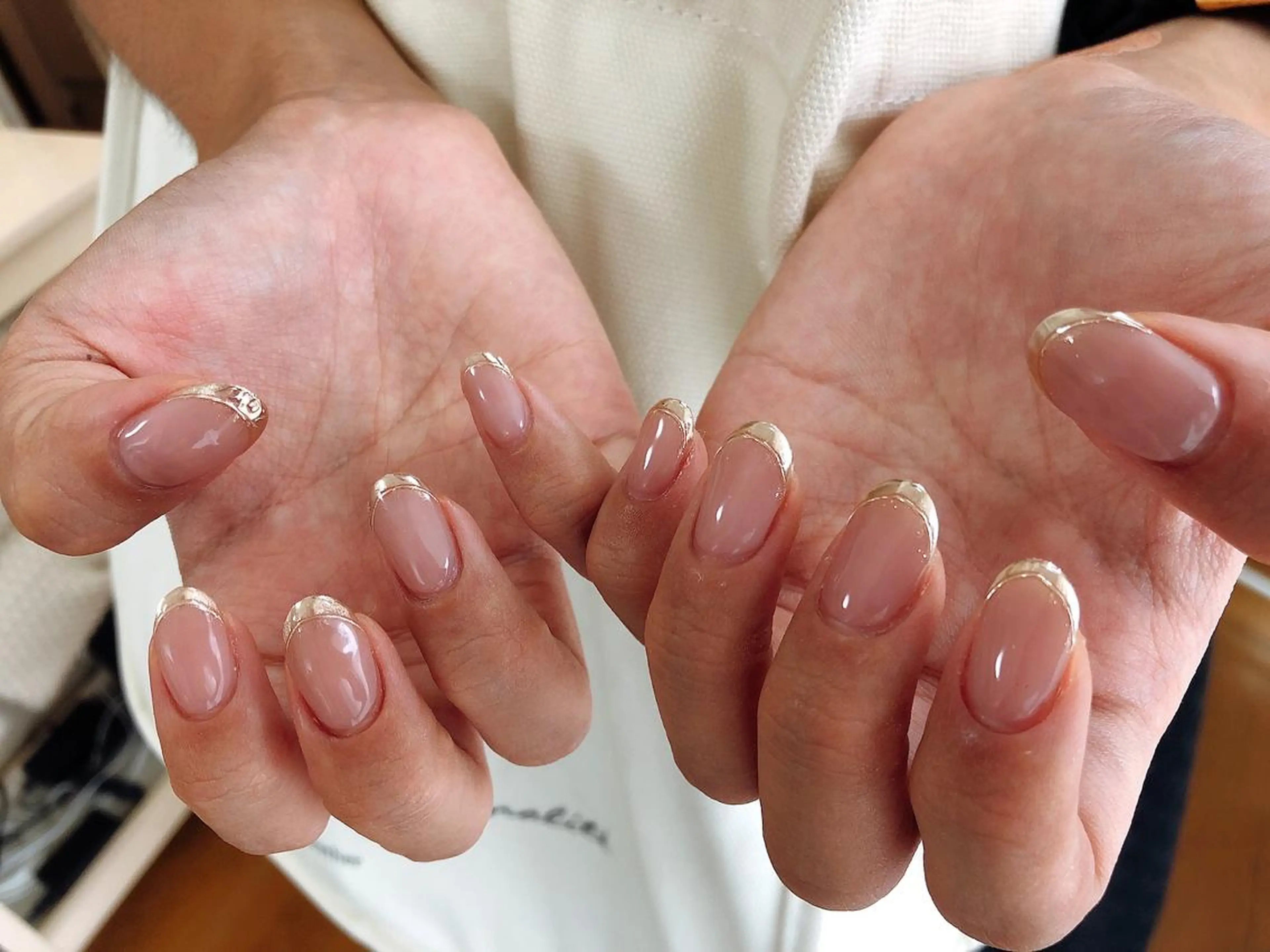 ネイル シンプルネイル ハンドネイル kiki nail 二子玉川のネイルデザイン