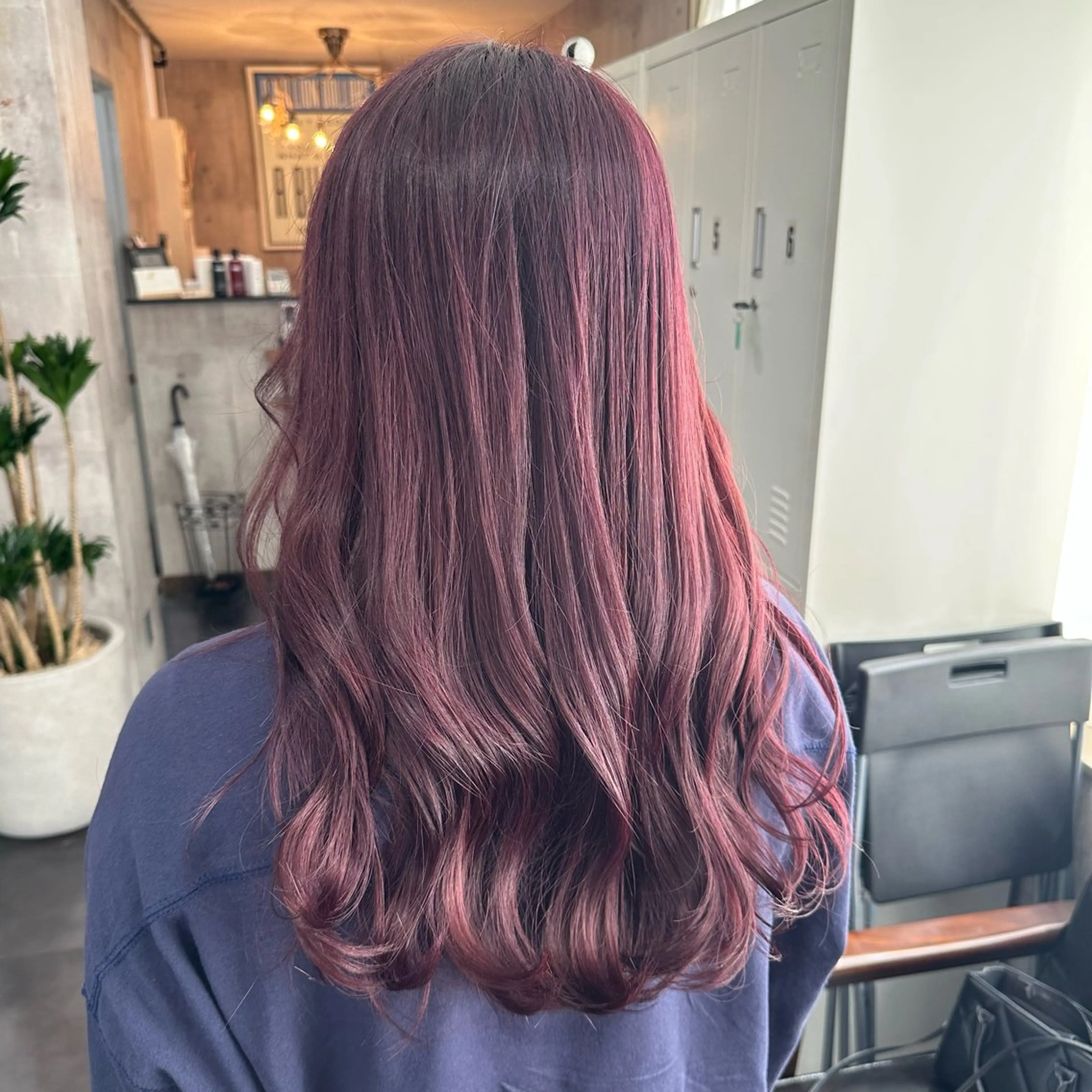 ロング カラー カット ヘアカラー トリートメント 枚方 tomee 🦋南部　しほ🦋のヘアスタイル