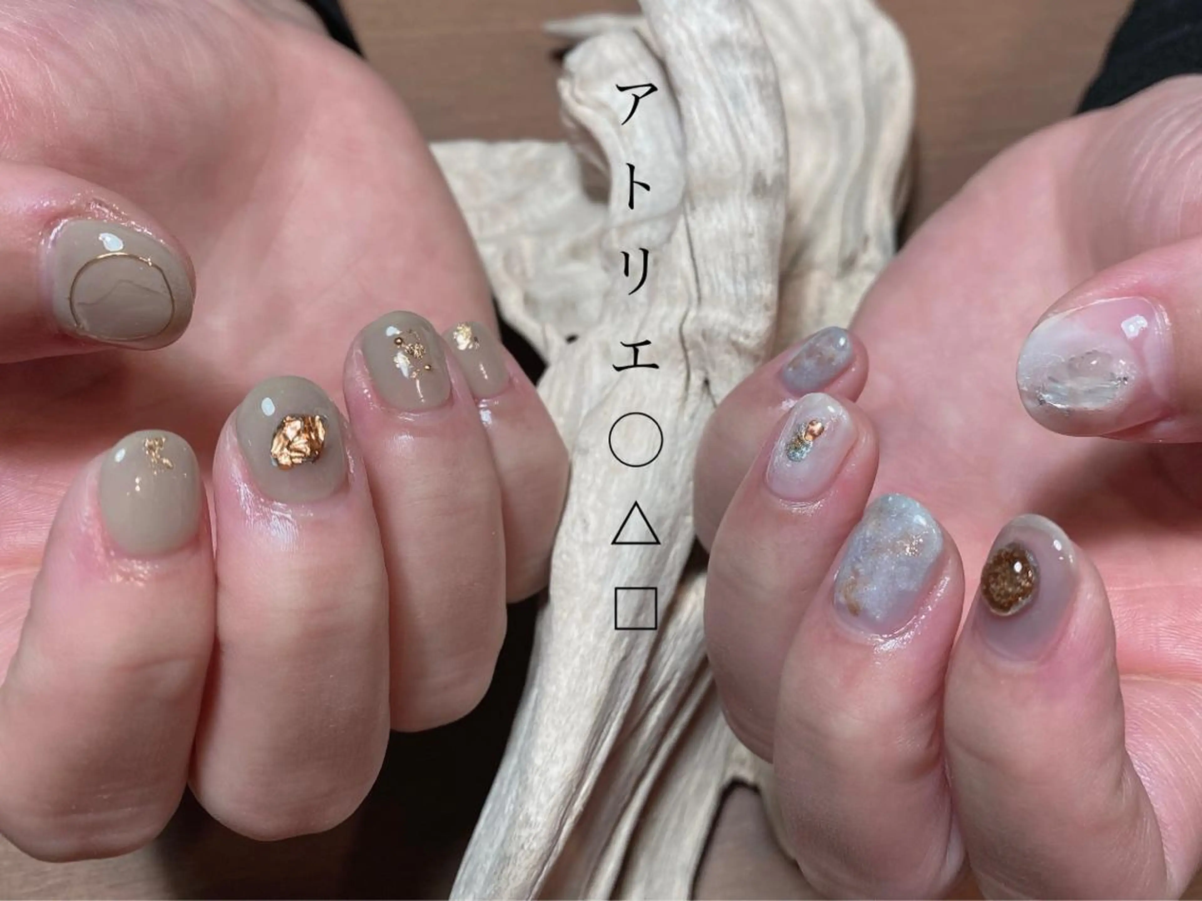 ネイル ハンドネイル アトリエ ○△□のネイルデザイン