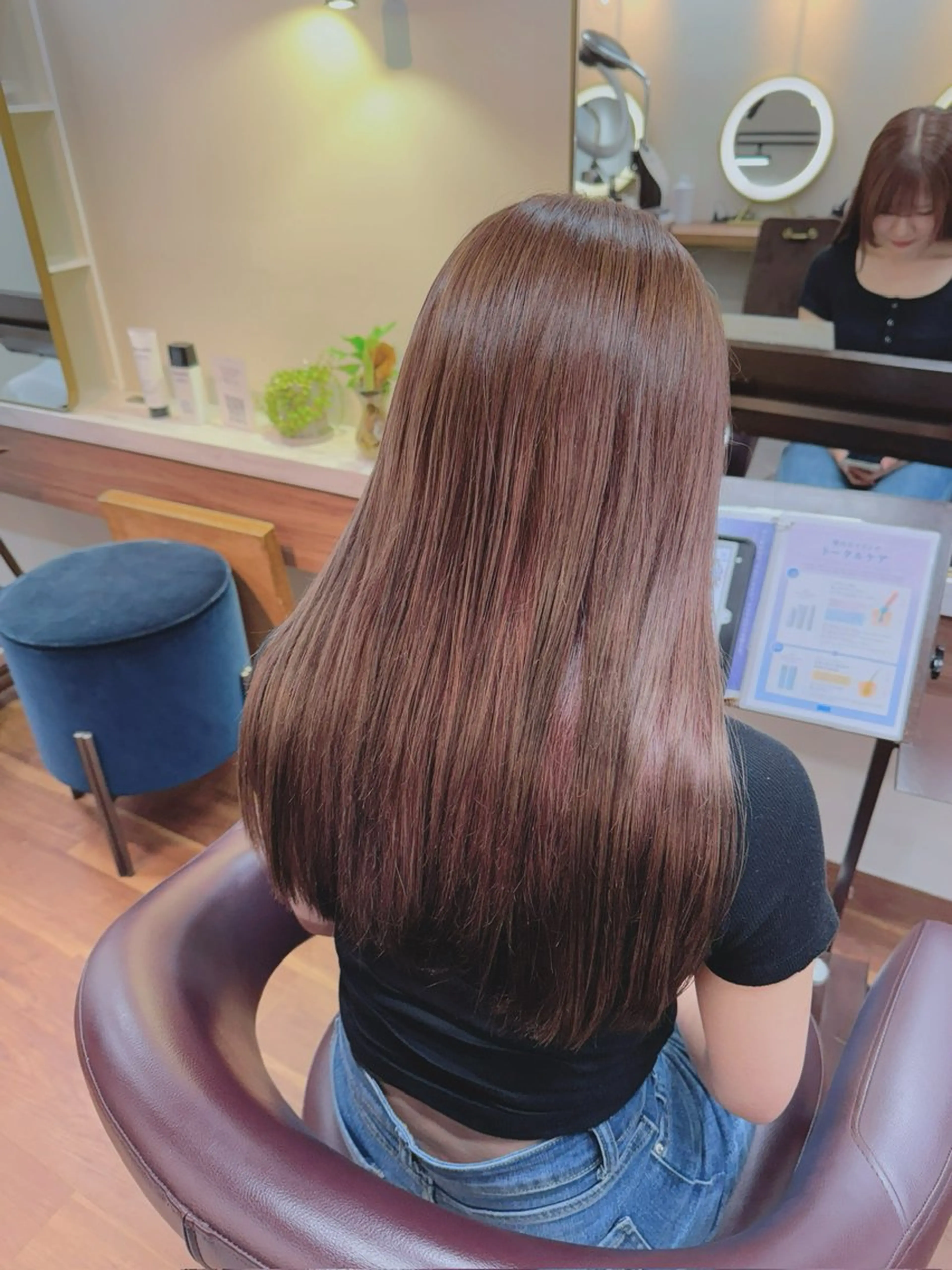 カラー ヘアカラー アルボーテルジェ所属・桑村 菜々のヘアスタイル