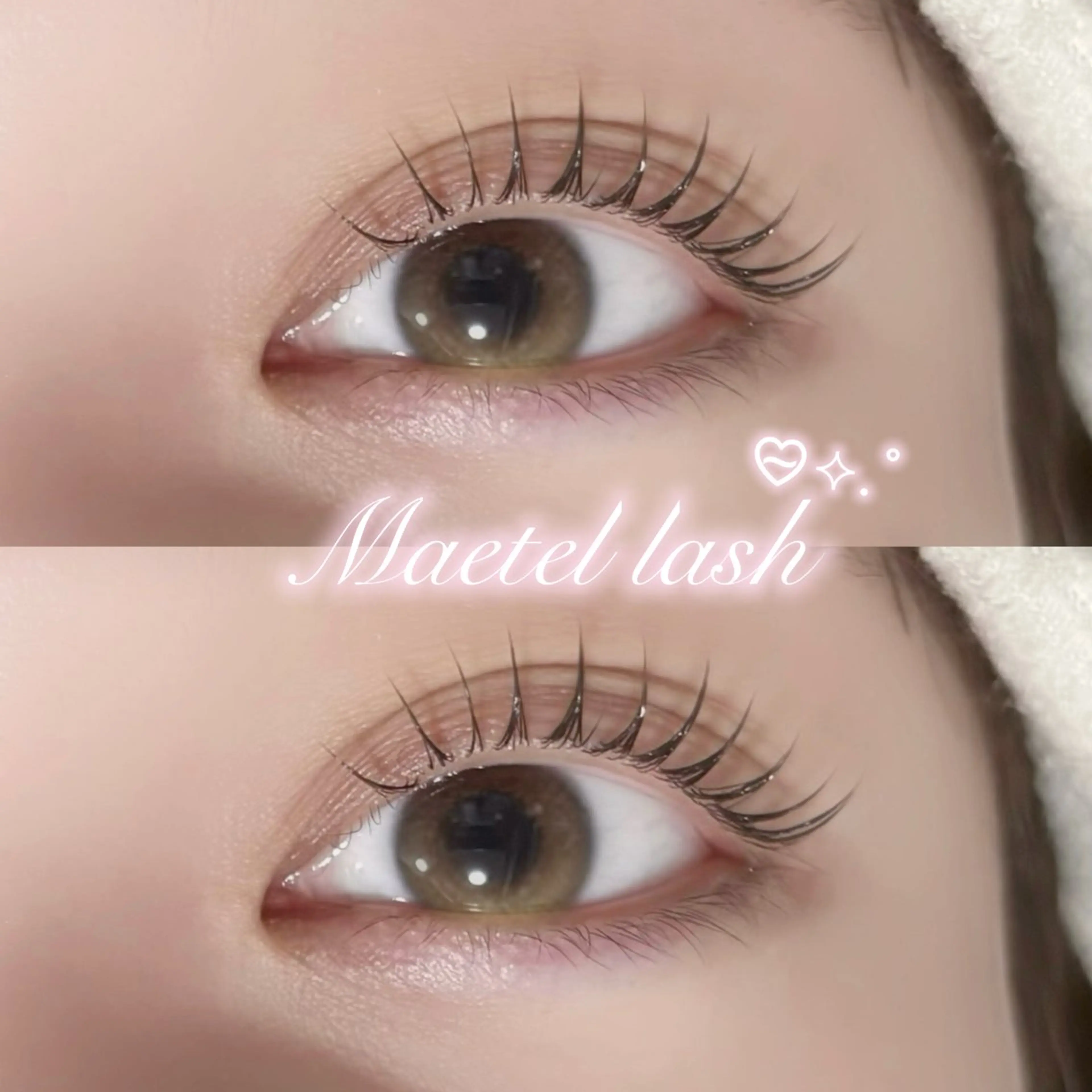 【まつげパーマ★ダウンラッシュ】メーテルラッシュ ￥3480 #まつげパーマの写真