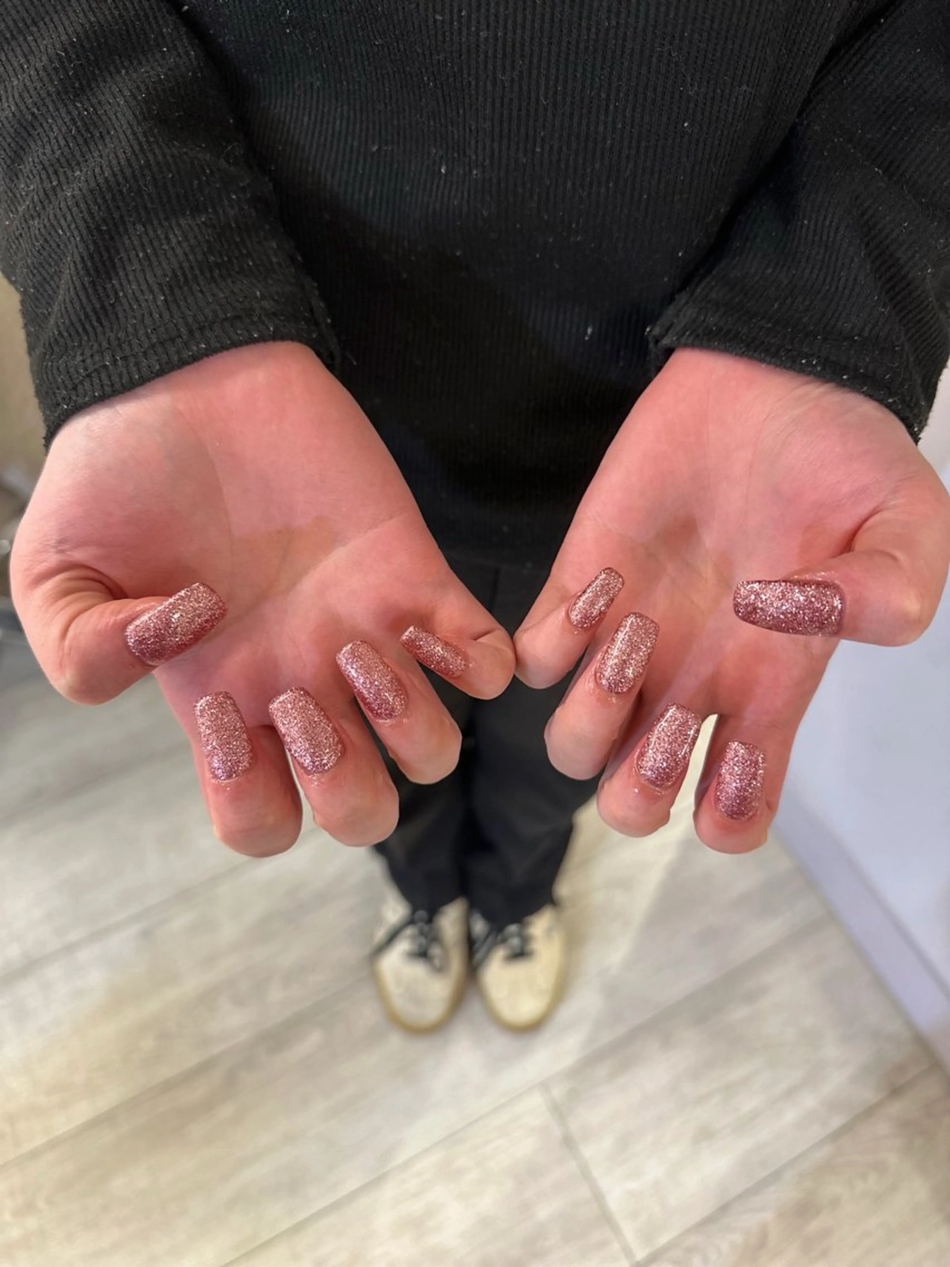 ネイル ワンカラーネイル 西田 花音のネイルデザイン