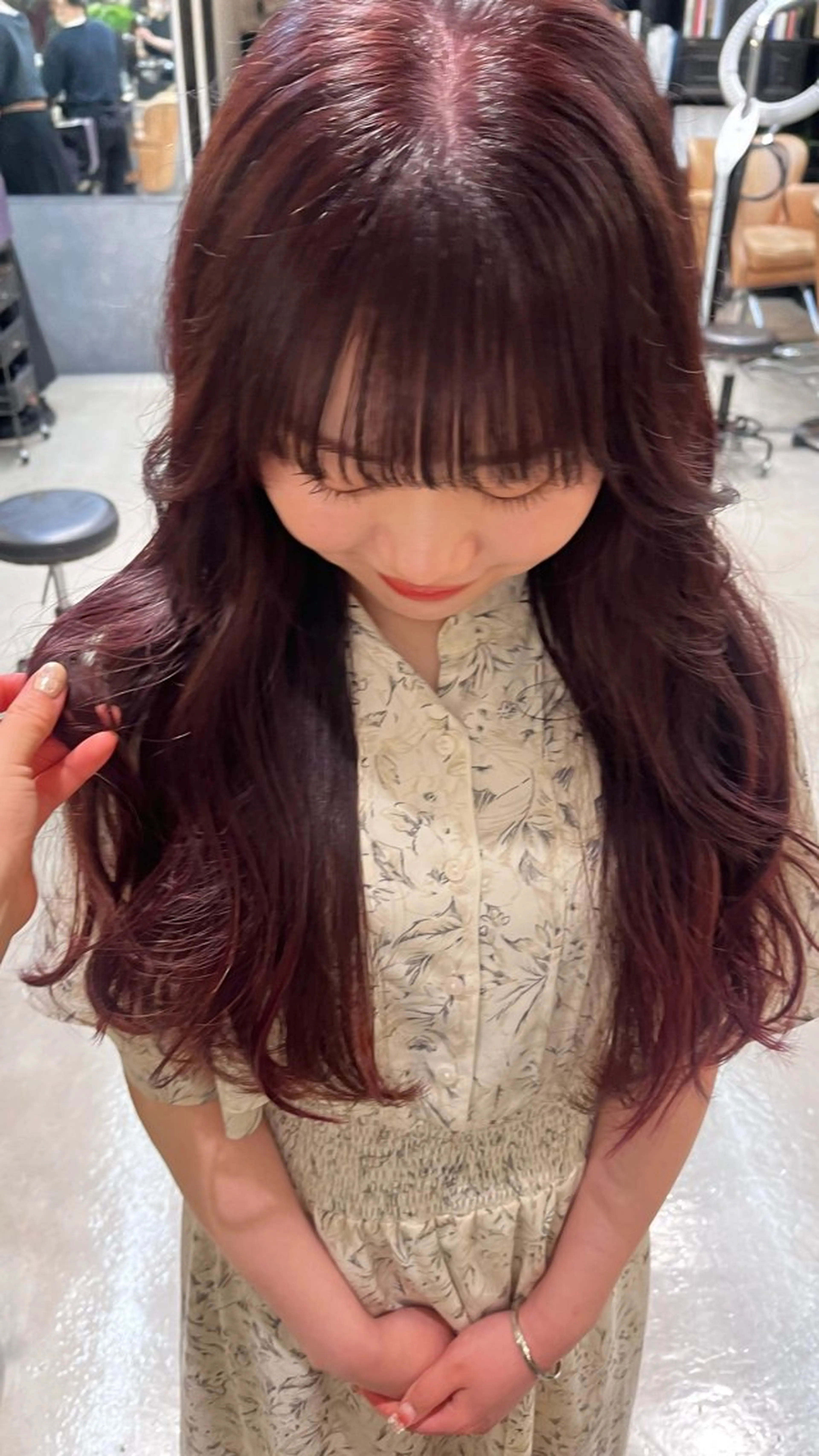 ロング roon所属・‪‪roon 平尾 菫ꔛ‬のヘアスタイル