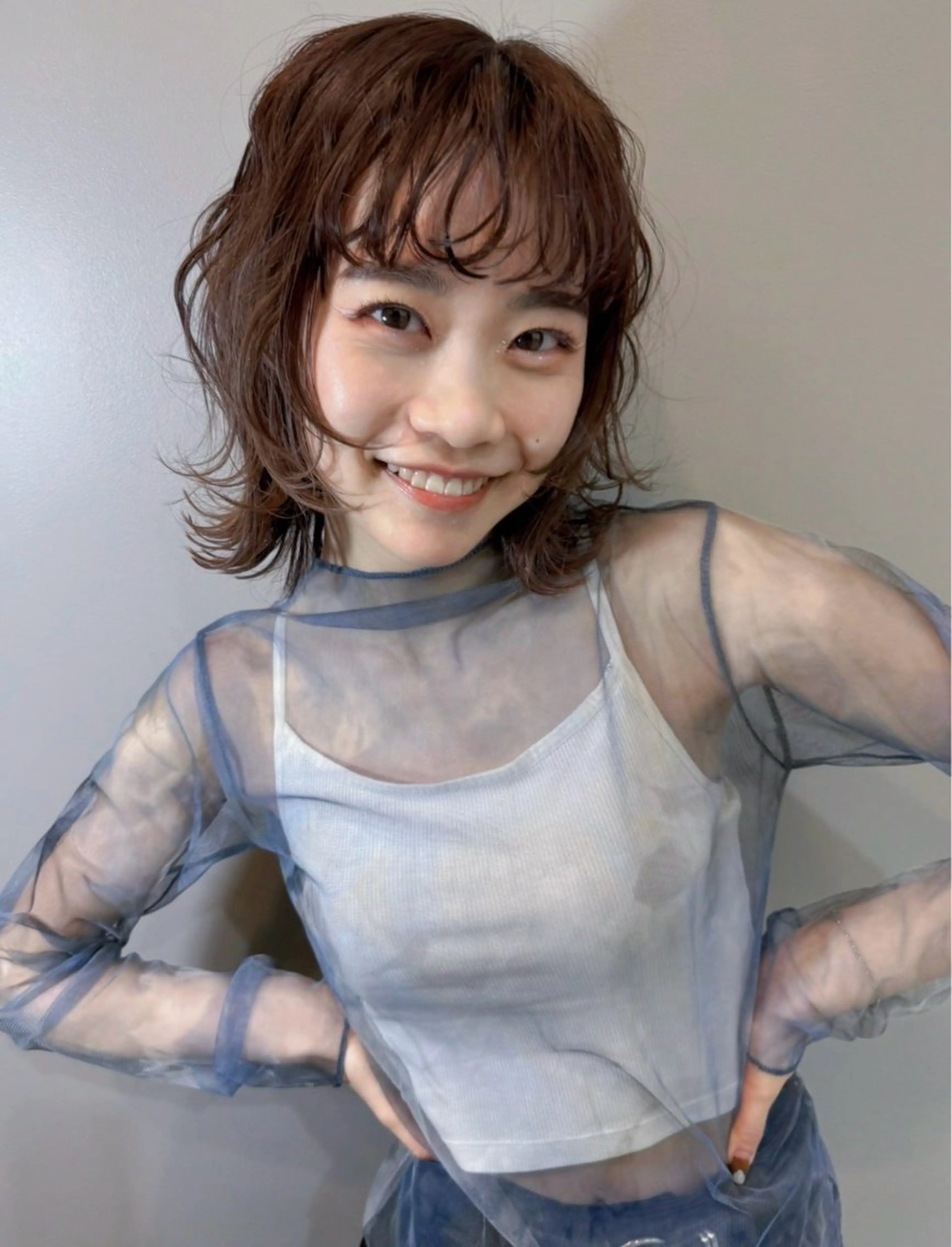 ショート 顔周りカット カット 透明感カラー/艶髪 💎🐇uraraのヘアスタイル