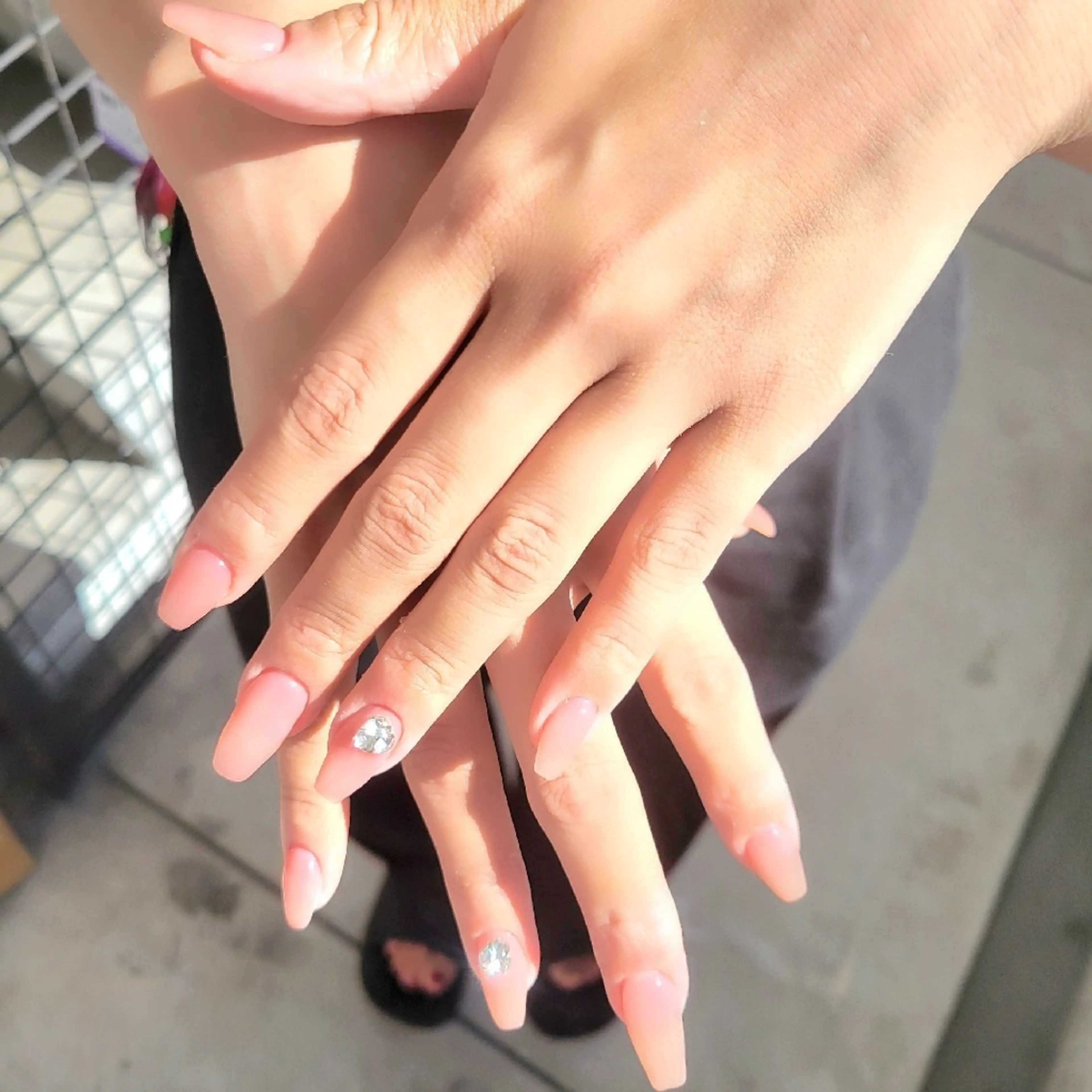 ネイル ストーンネイル ハンドネイル Natsumi 🦊  Nailのネイルデザイン