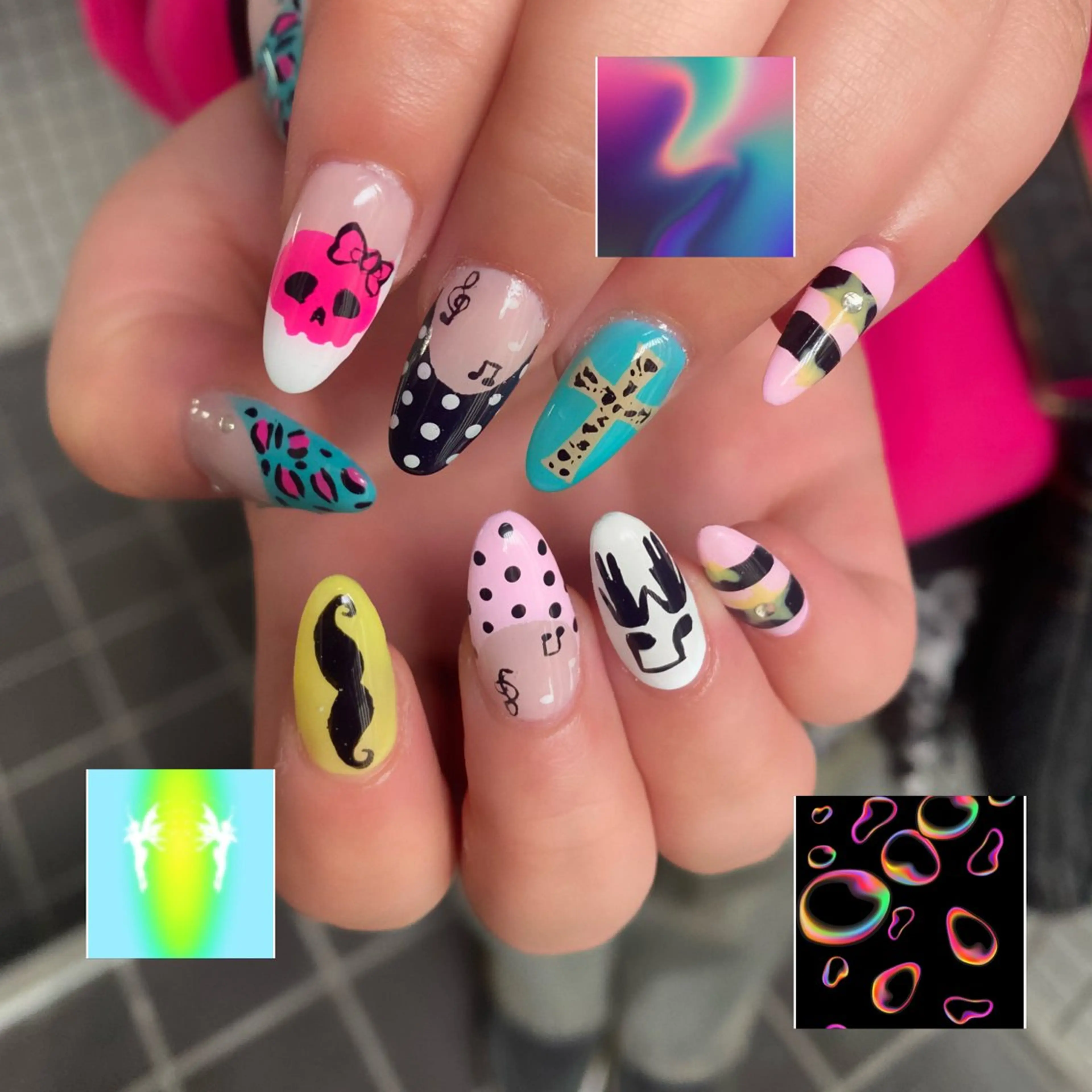 ネイル ハンドネイル nano/きもかわ nail🐬🫧のネイルデザイン