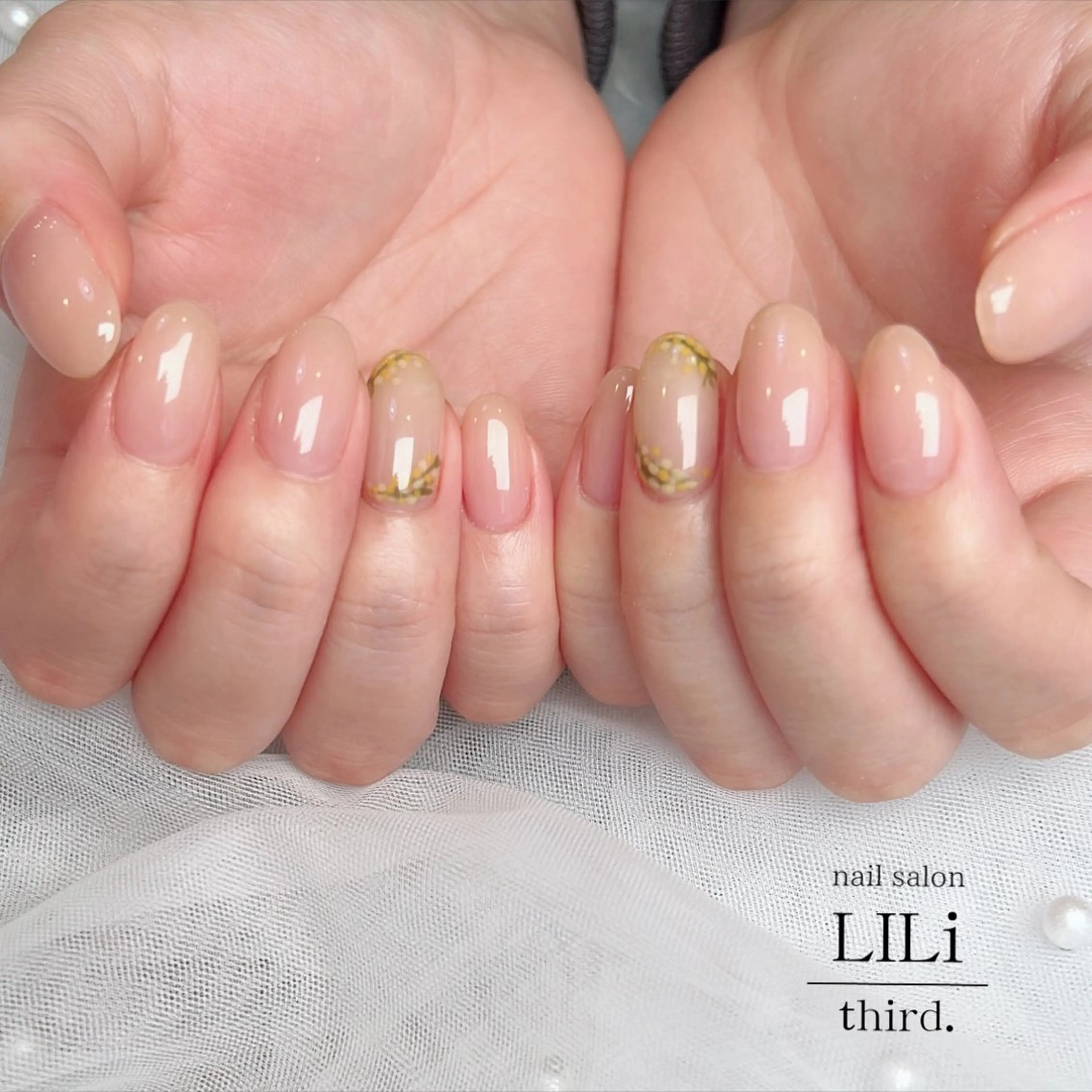 ネイル オフィスネイル シンプルネイル ハンドネイル Saya ᵕ̈*のネイルデザイン