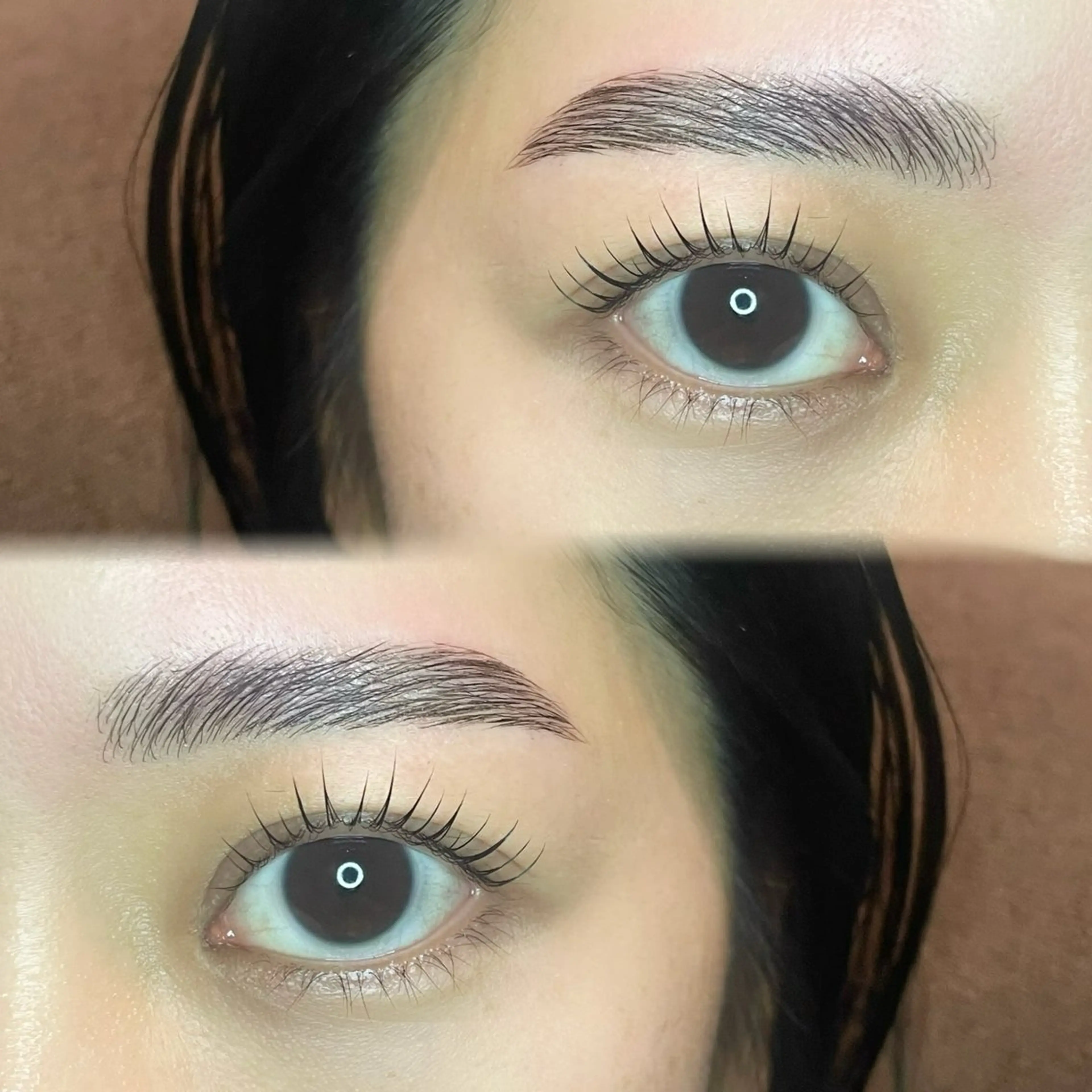 【SET割🉐】ラッシュリフト×アイブロウwax🦋コーティング付の写真