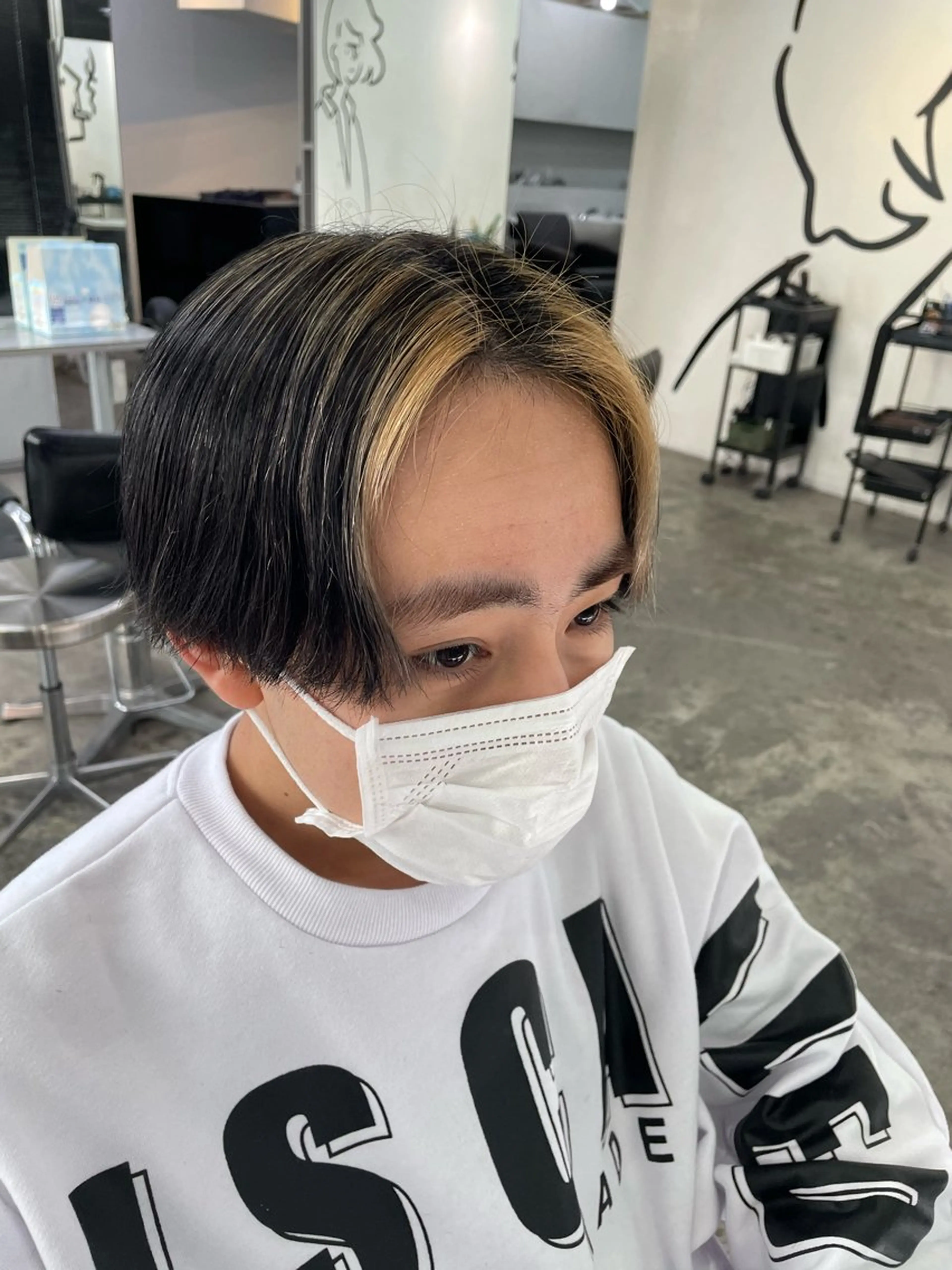 カラー 吉田聖 【メンズヘア特化】のヘアスタイル