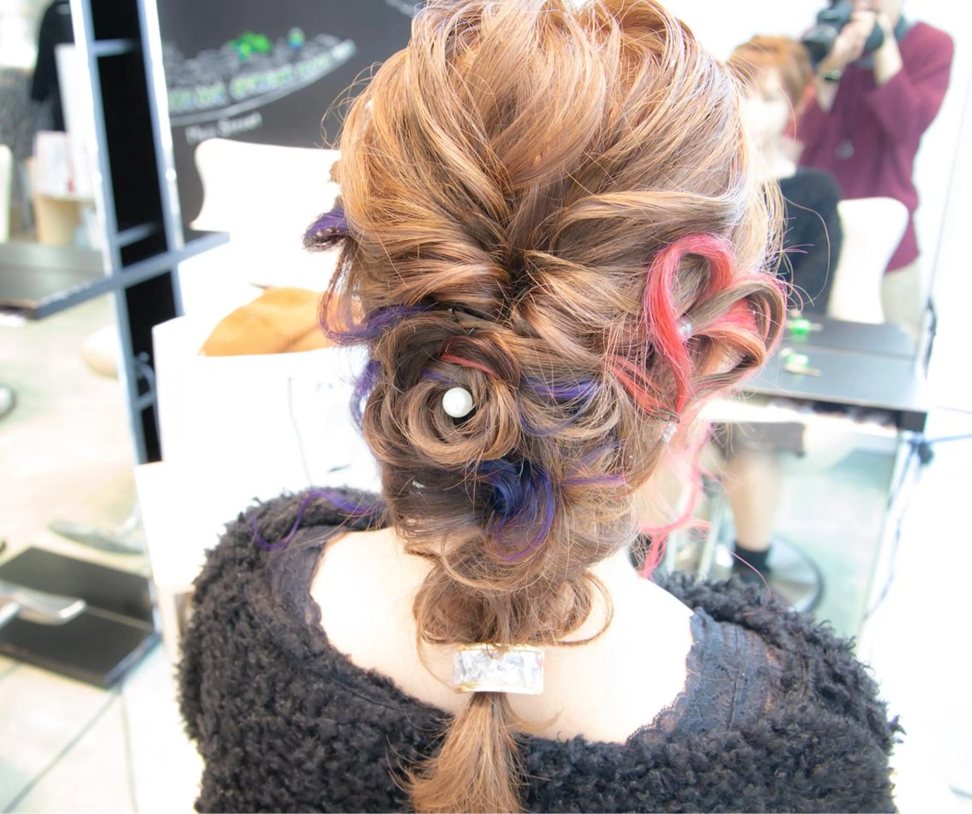 カラー ヘアアレンジ Re:ta Hair 飯田淳平のヘアスタイル