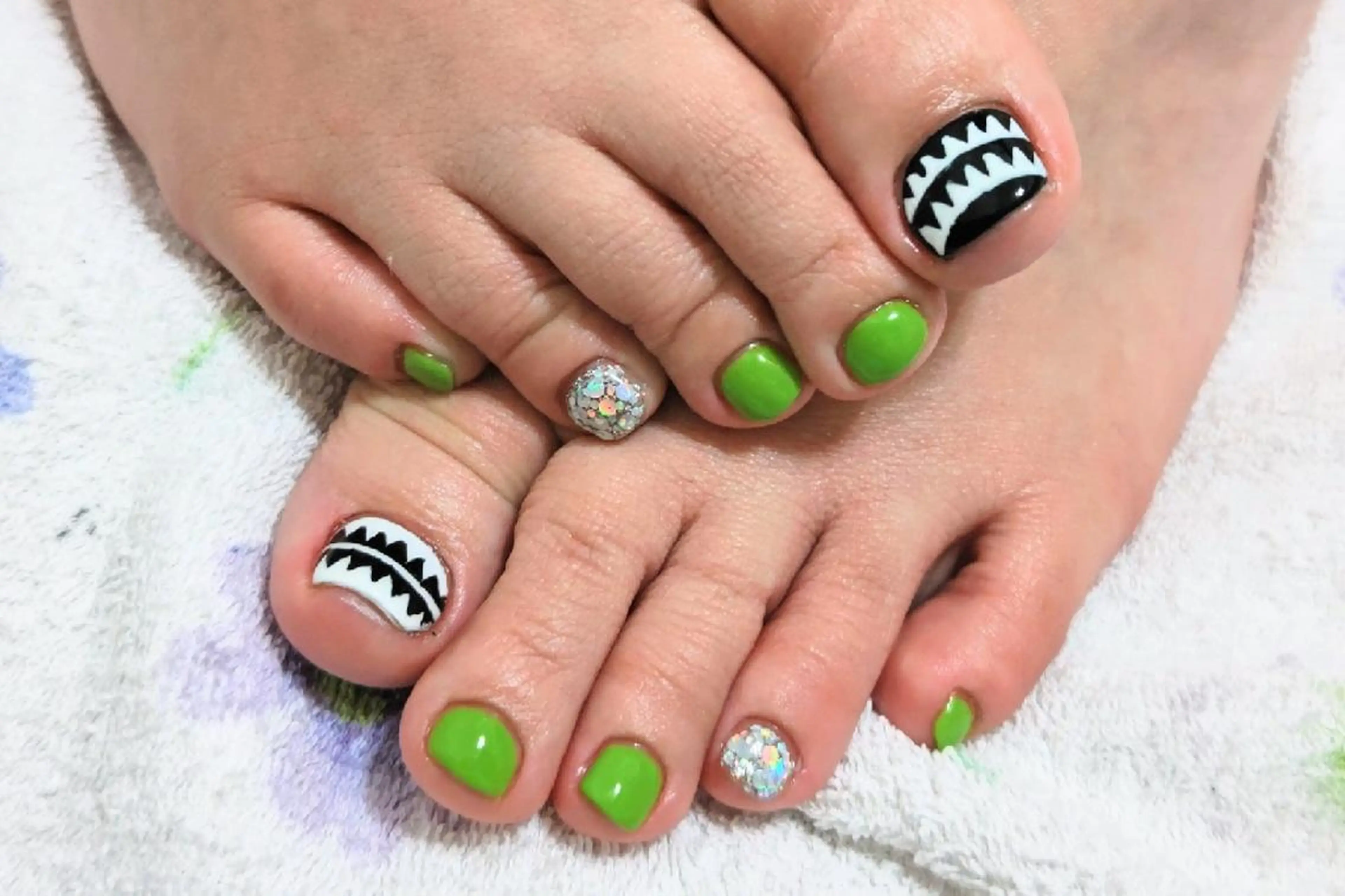 ネイル フットネイル ジェルネイル あんきち    のネイルデザイン