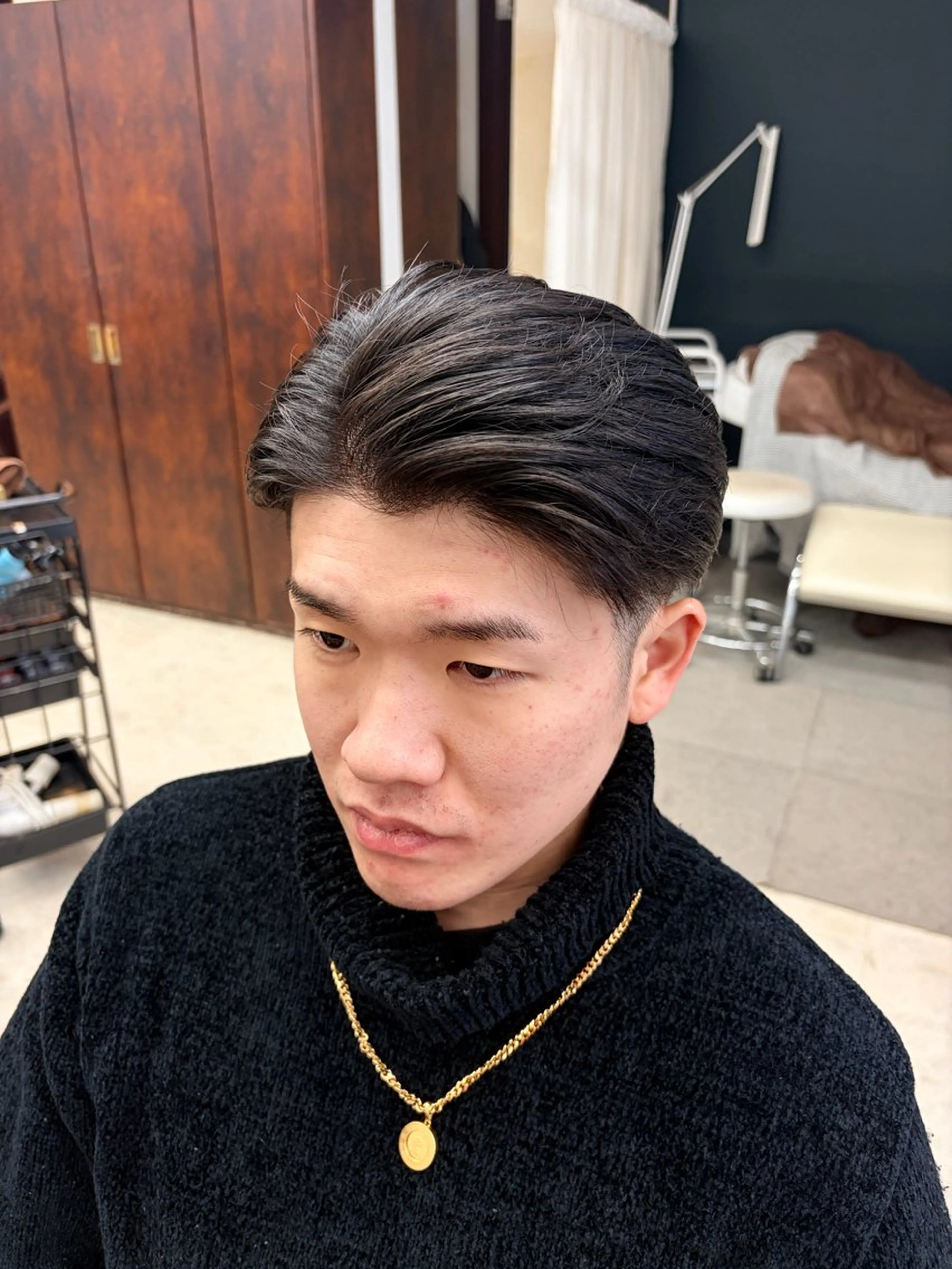 ショート パーマ メンズ メンズパーマ カット Crescere所属・小島 凜のヘアスタイル