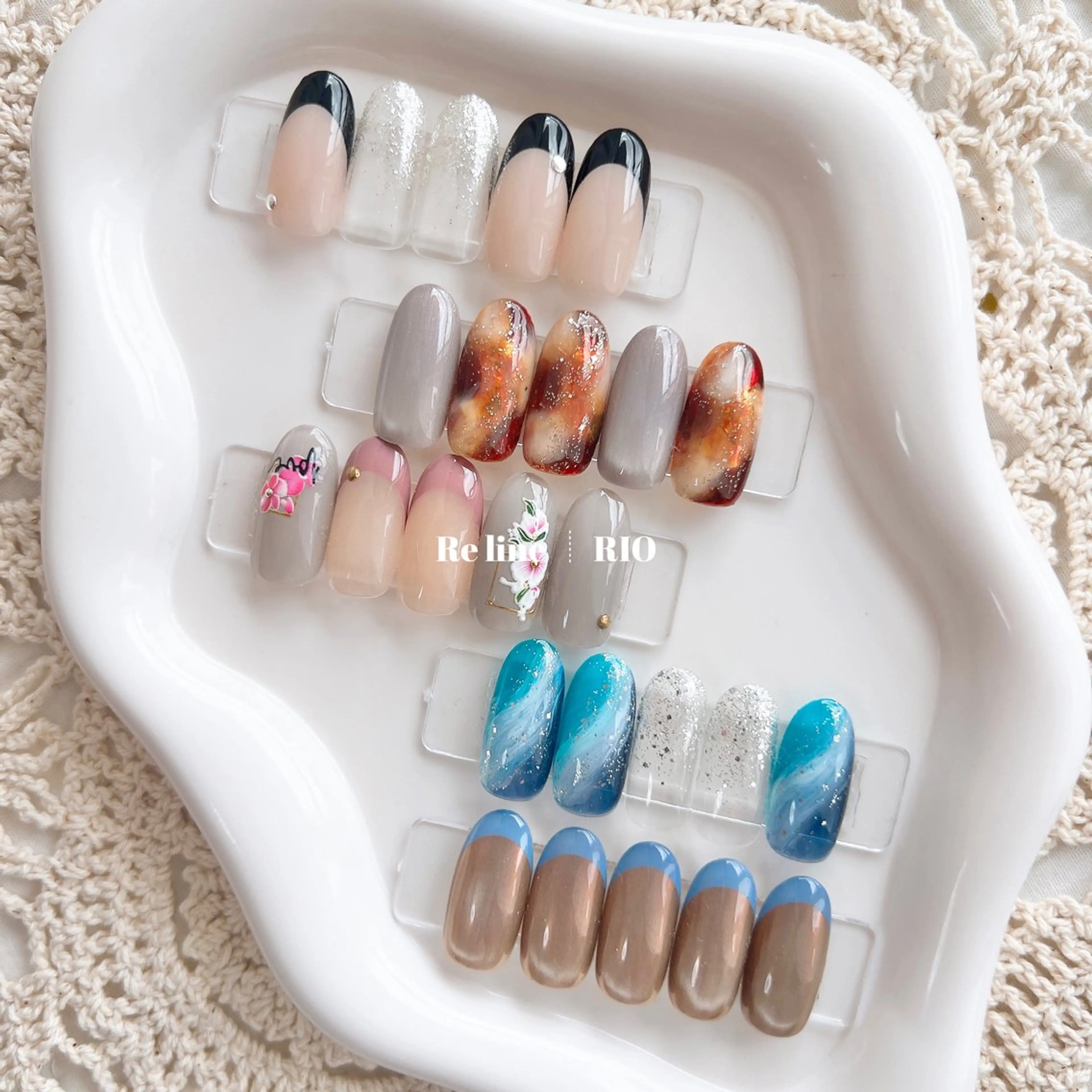 ネイル Re line 🌿‬ RIOのネイルデザイン