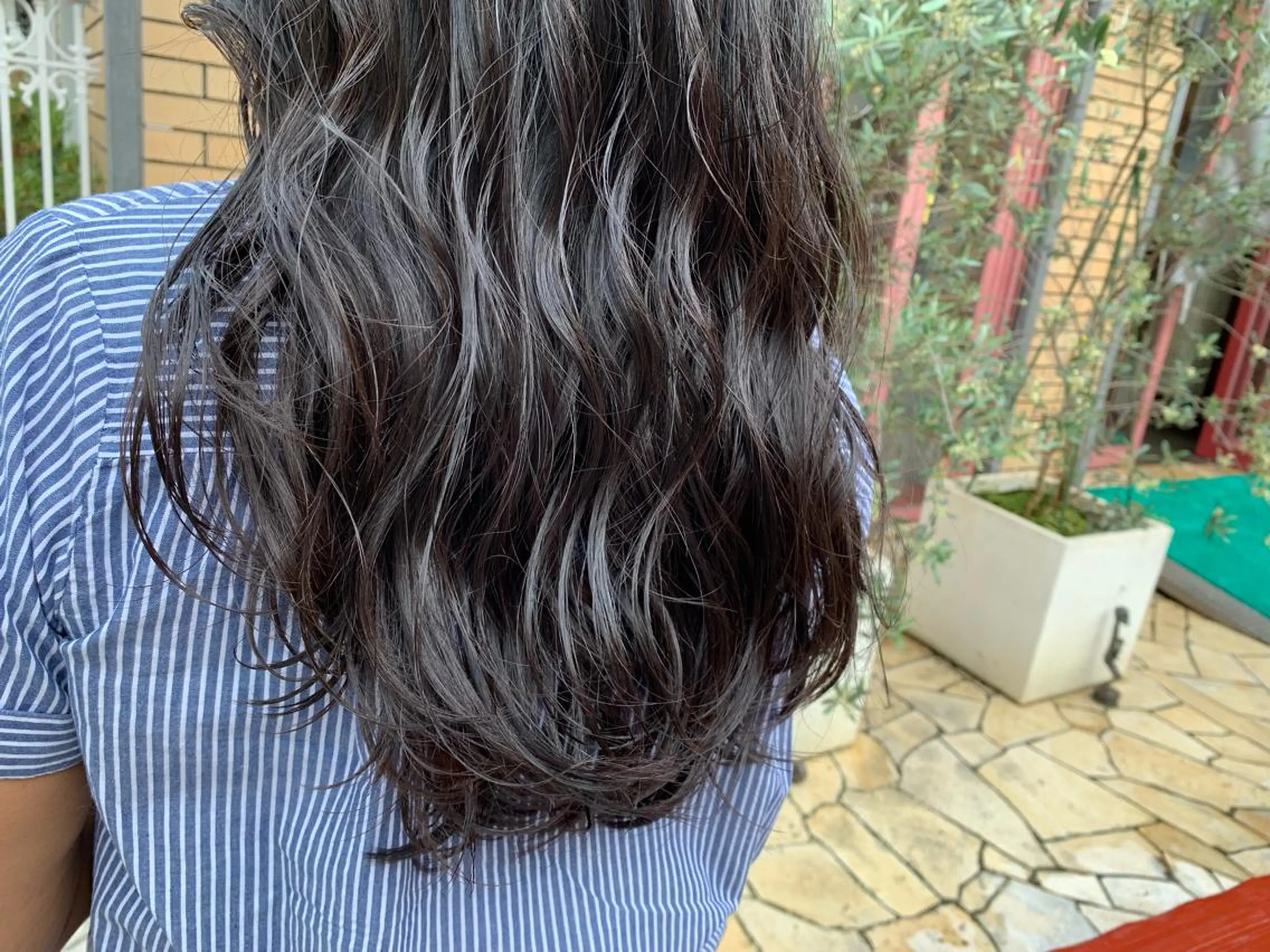 セミロング 美髪ヘア 藤田友輝のヘアスタイル