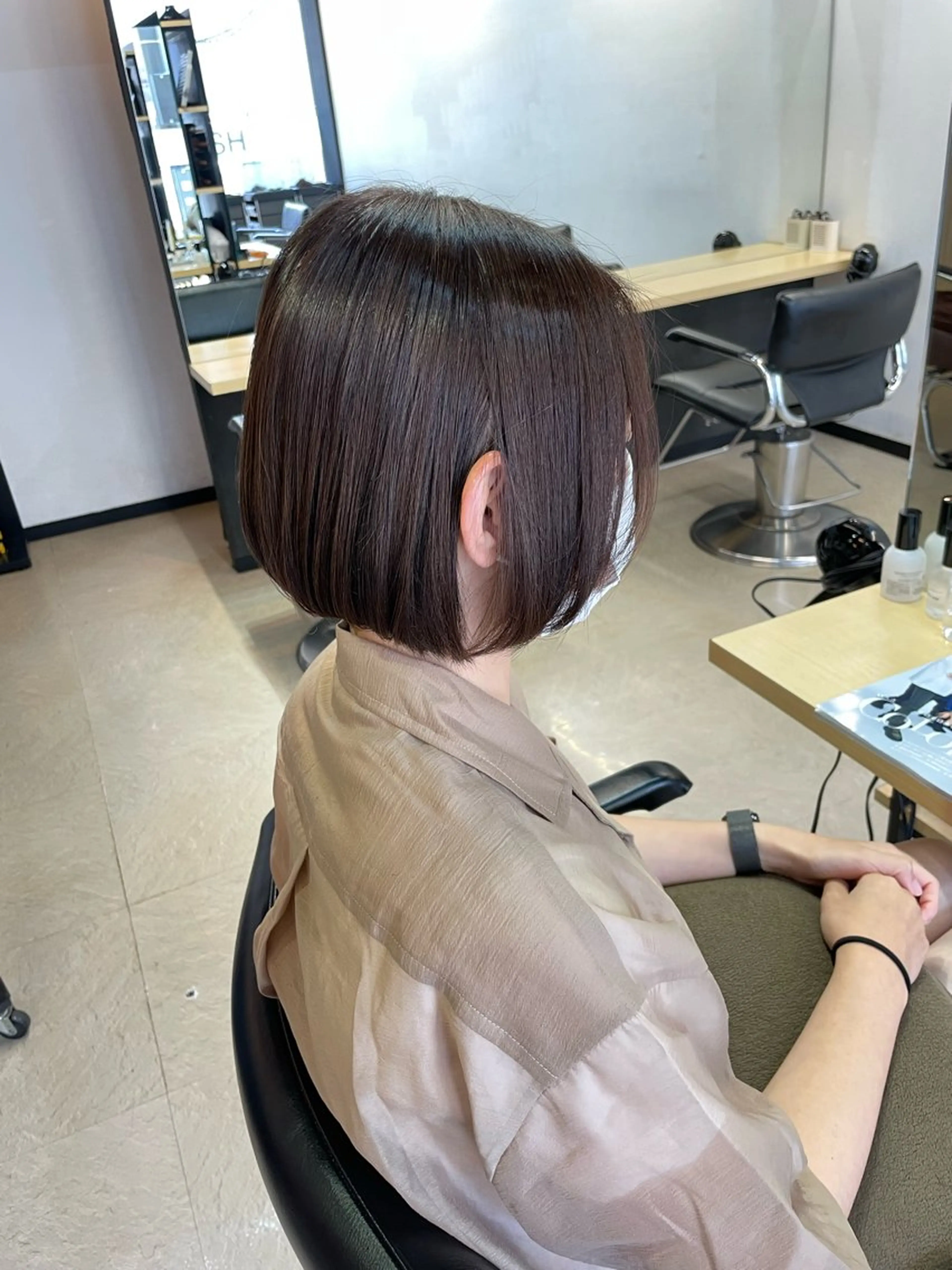 カラー Hair Labo NOSH六本松店のヘアスタイル