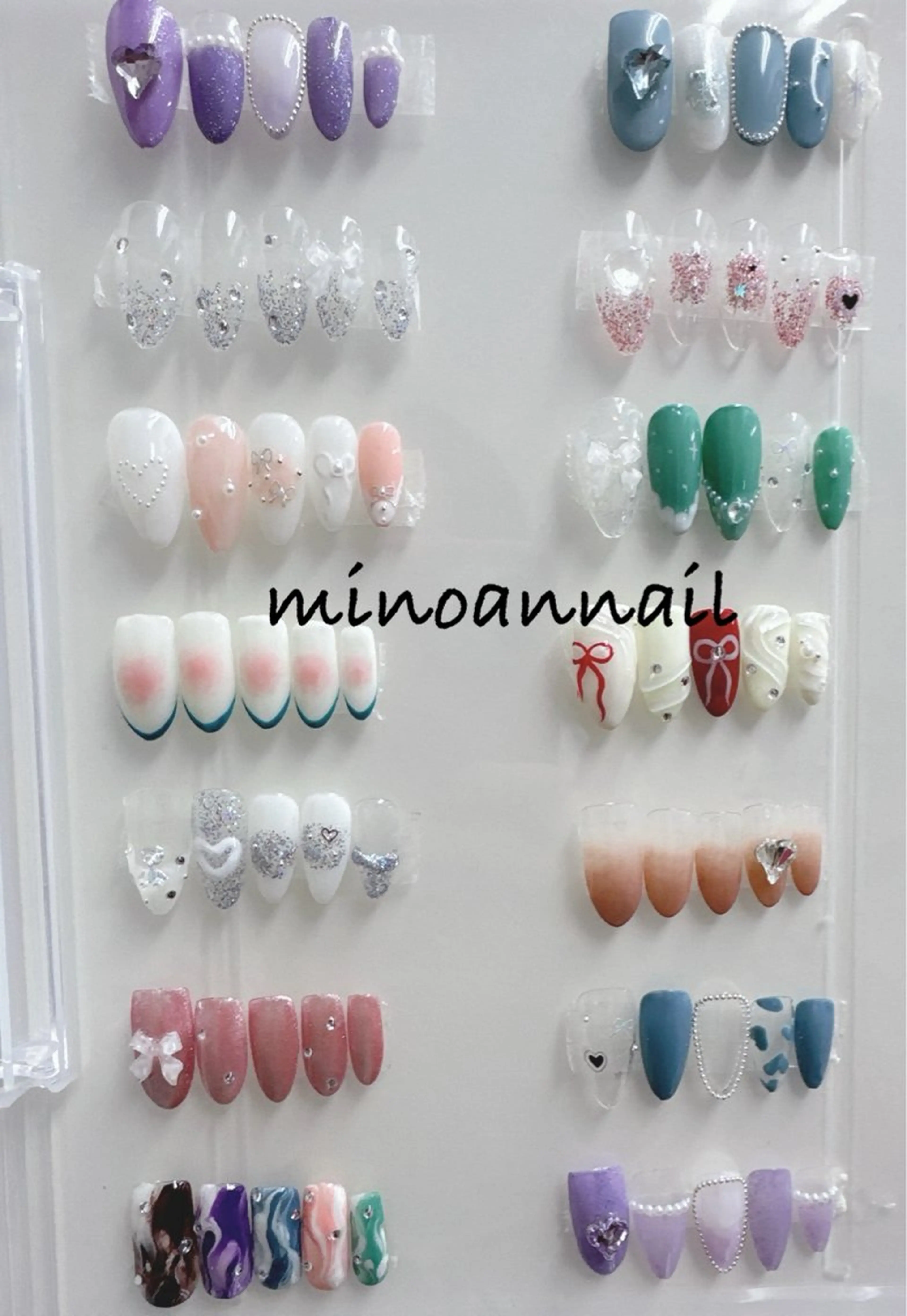 ネイル ハンドネイル 美ノ庵ネイルサロン メトロポリタン前店のネイルデザイン