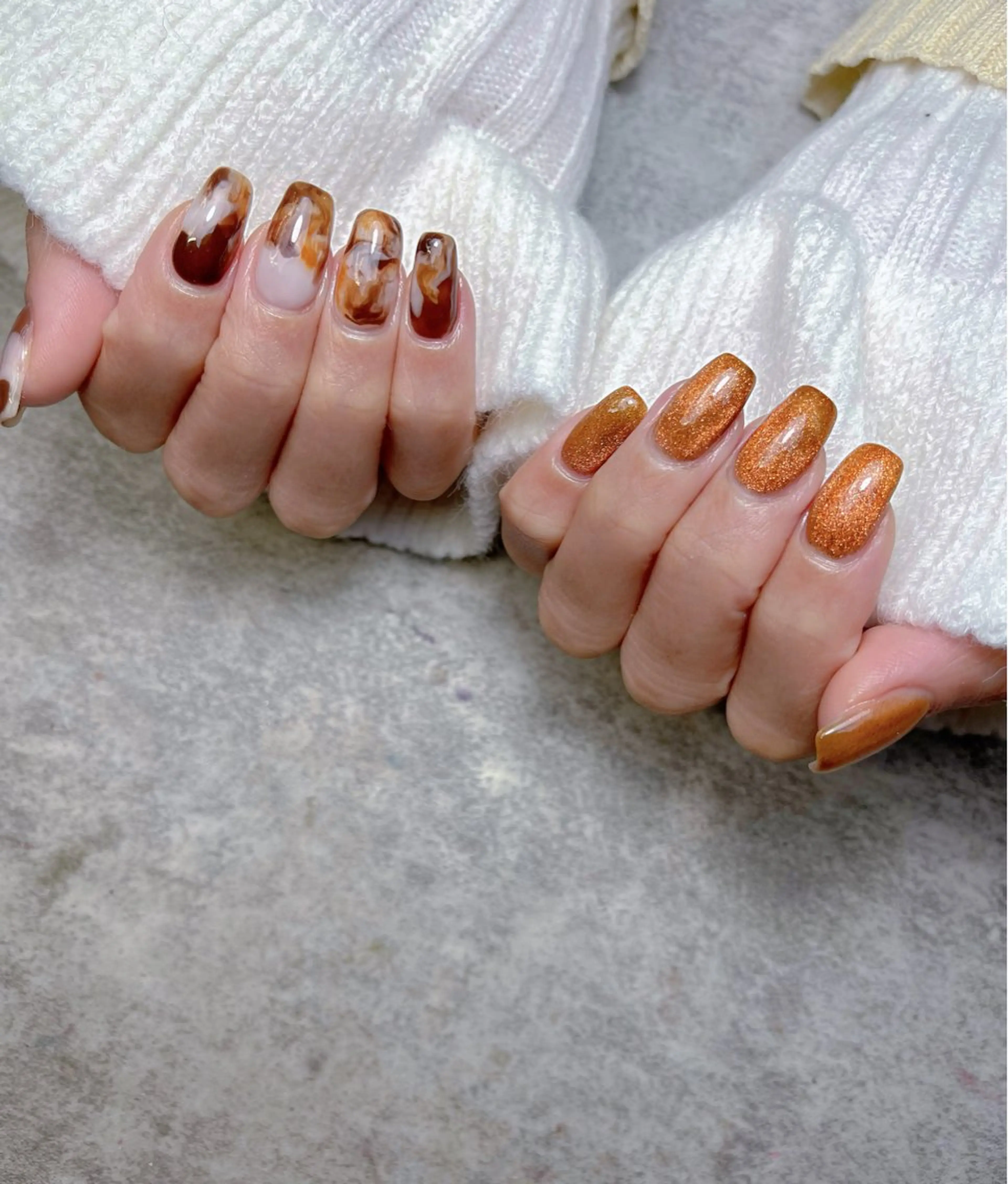 ミディアム めぐみのネイルサロン 惠のネイルデザイン