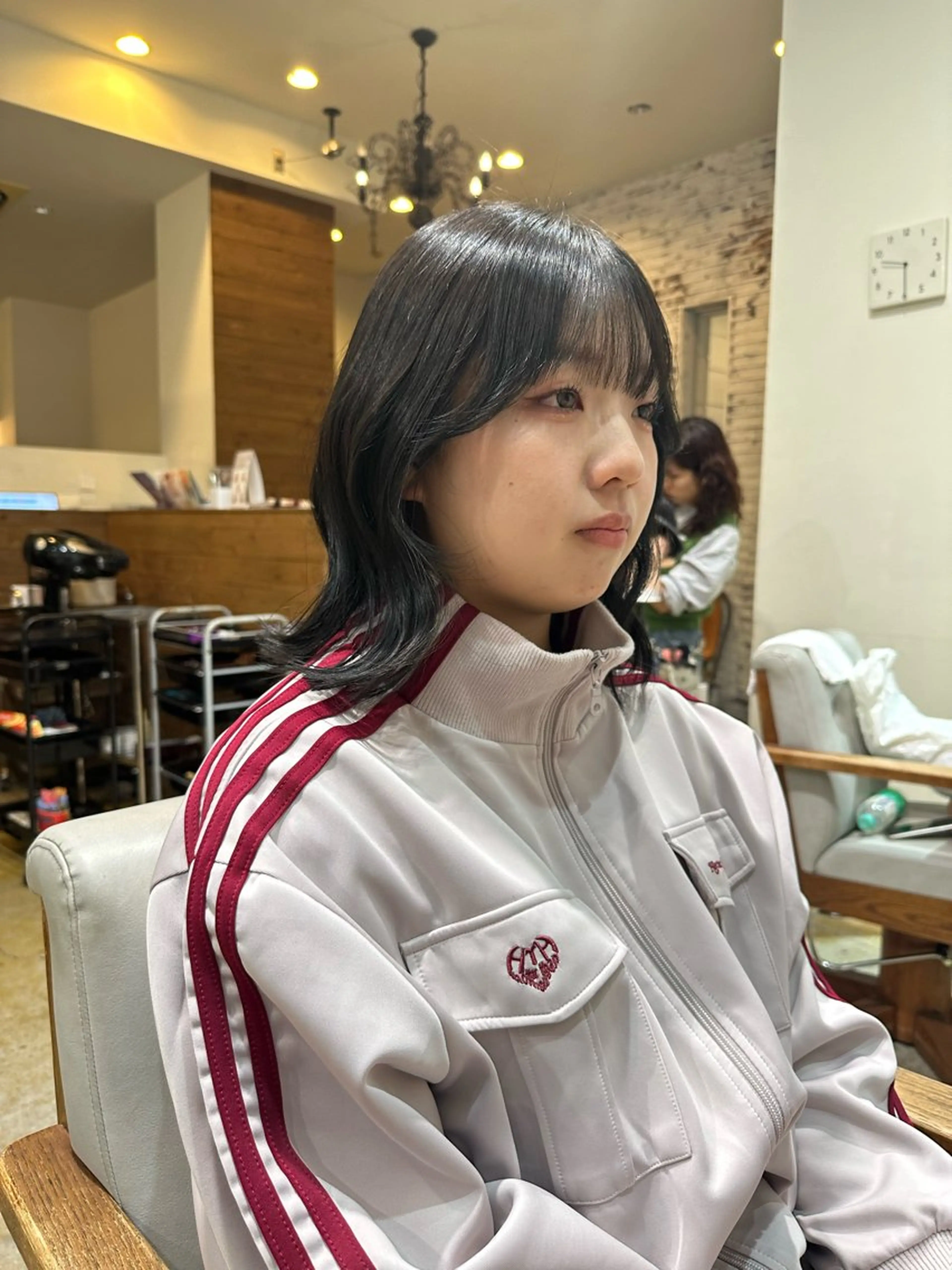 ミディアム カラー 大須/パーマモデル 木場 健斗🌳のヘアスタイル