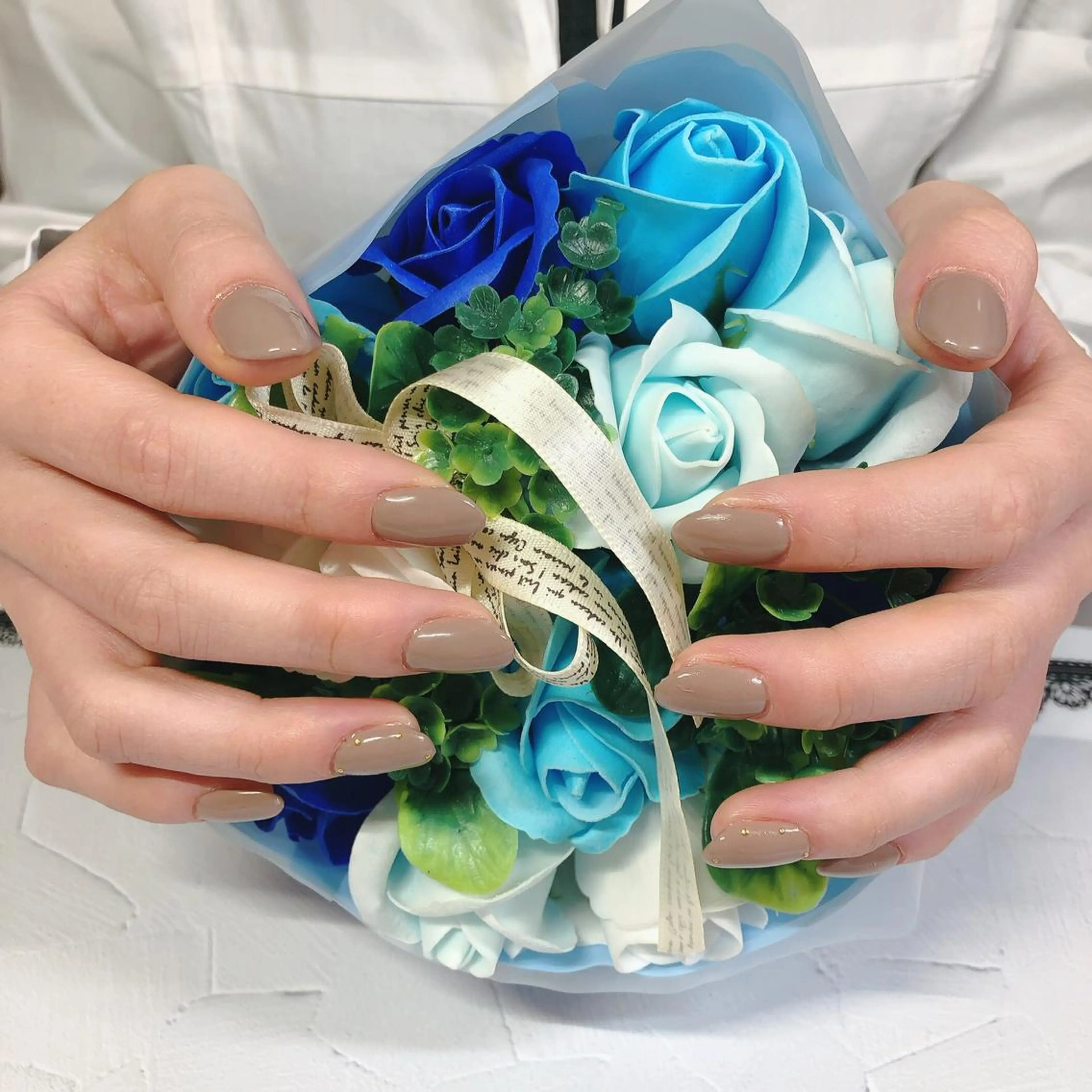 ネイル ワンカラーネイル 奥園 良恵のネイルデザイン