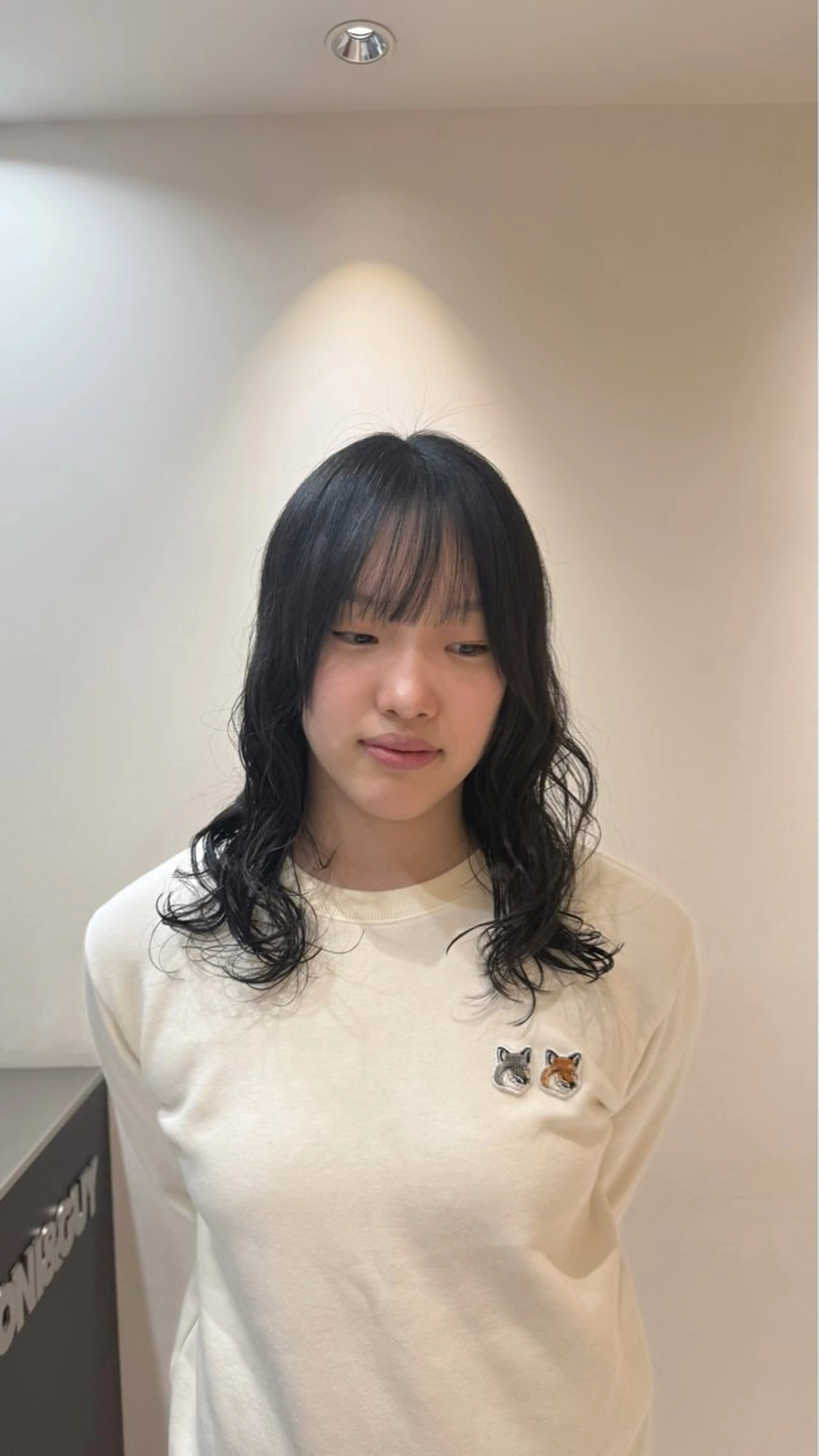 ロング パーマ 濱崎 あかりのヘアスタイル