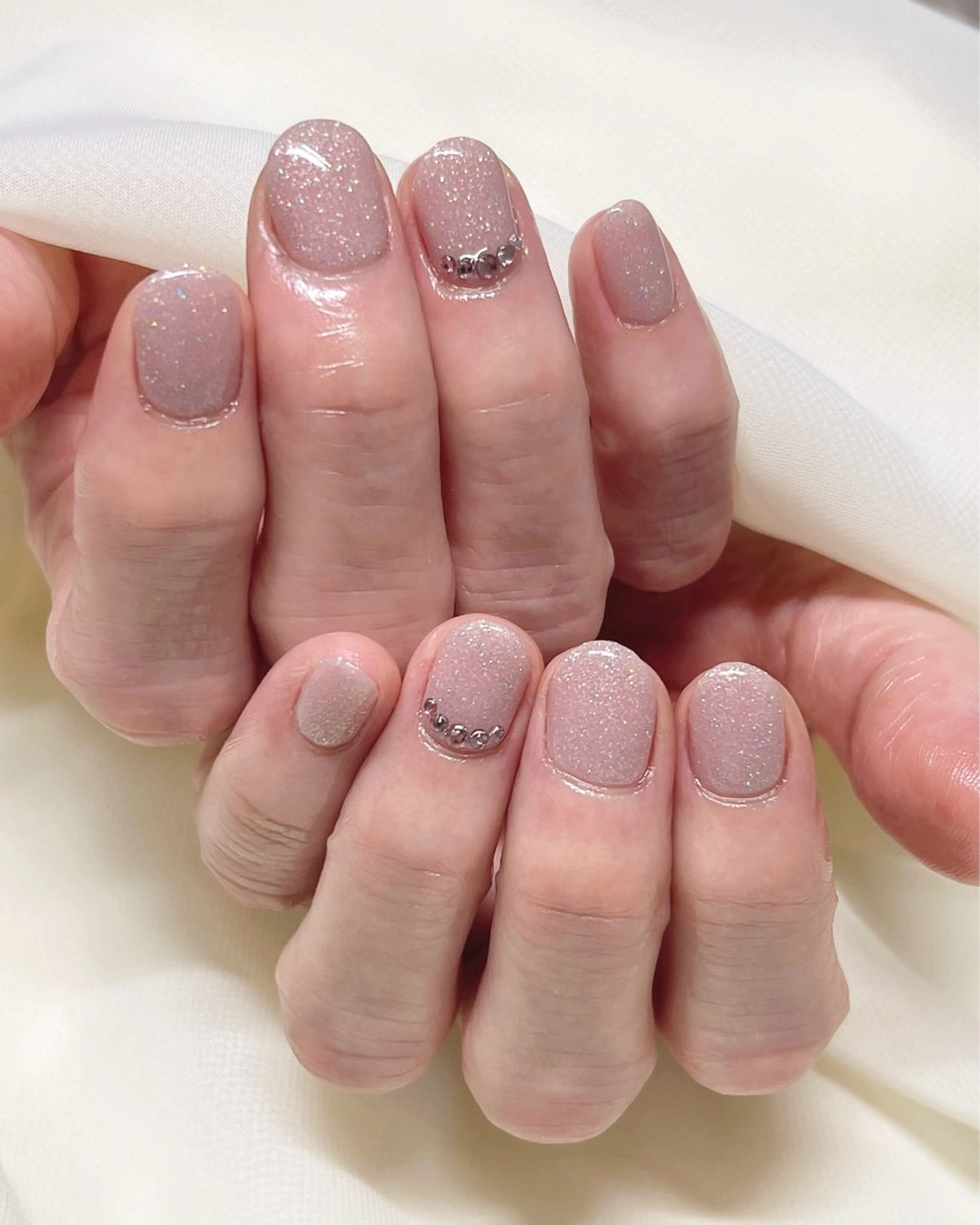 ネイル 桜ネイル ワンカラーネイル nail salon MUAのネイルデザイン