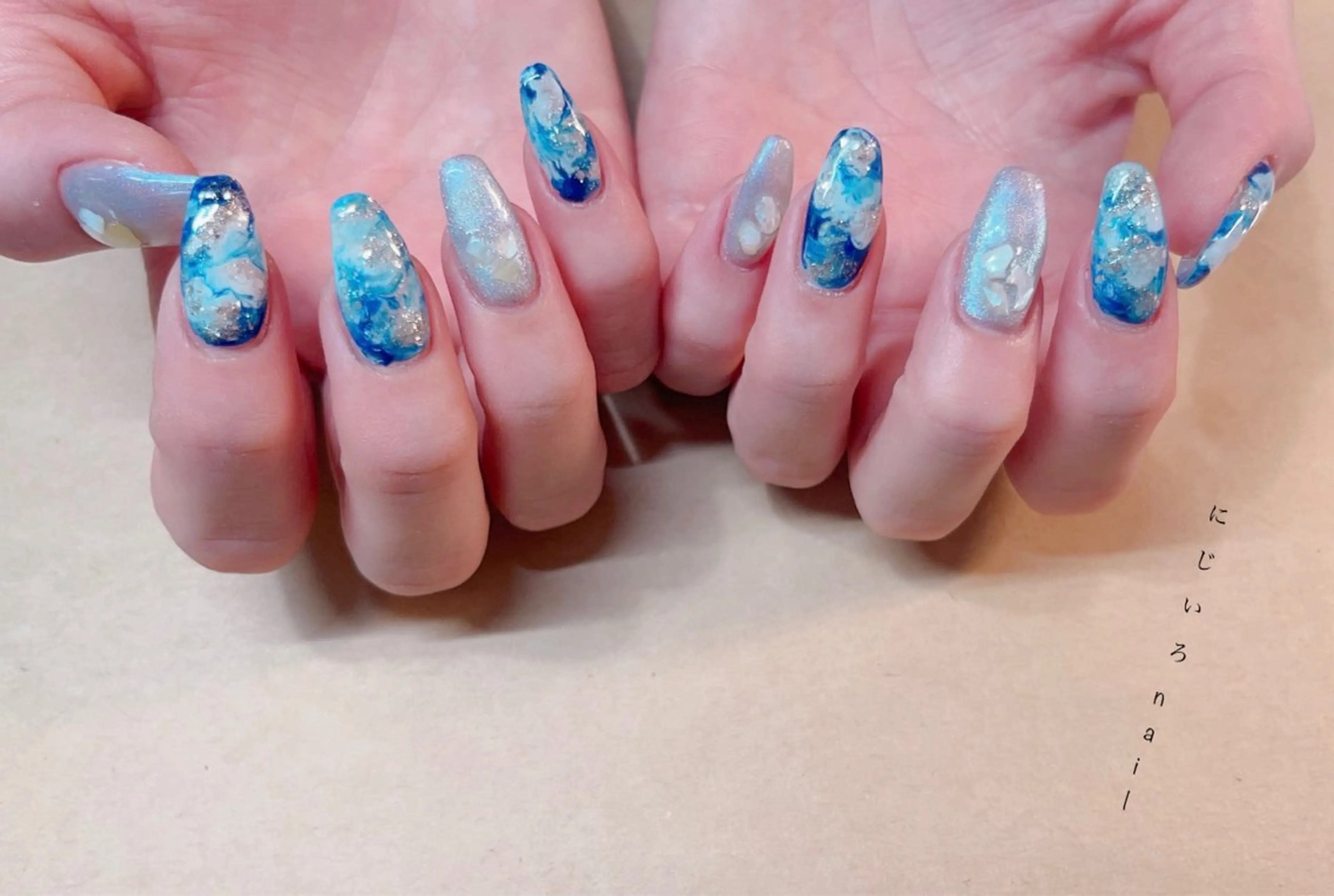 ネイル にじいろ nailのネイルデザイン