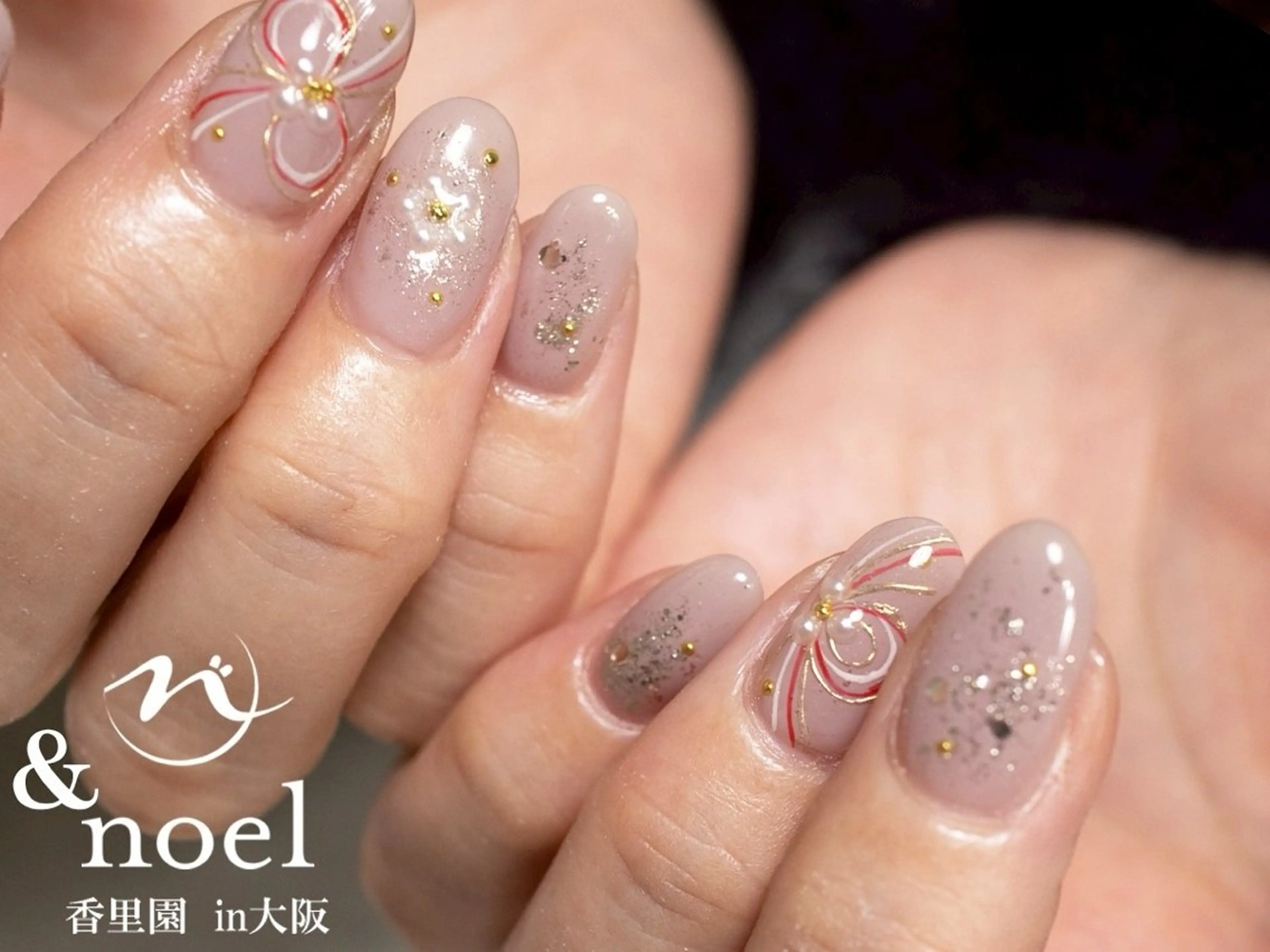 ネイル ハンドネイル Nailsalon &Noel所属・もも 🍑のネイルデザイン