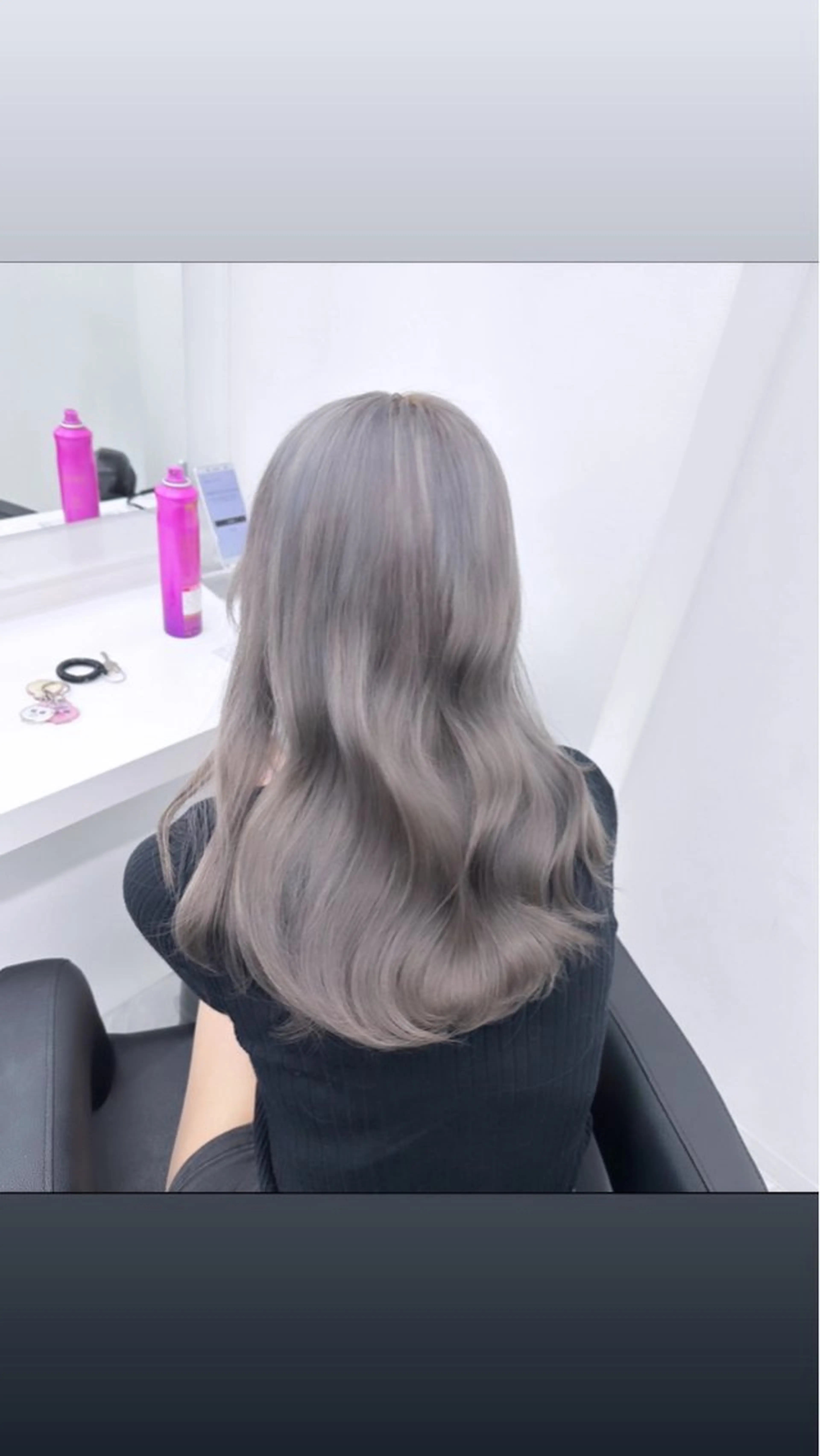 ロング カラー パーマ ヘアアレンジ メンズ キッズ ♥️韓国ヘア レイヤー♥️ゆりのヘアスタイル