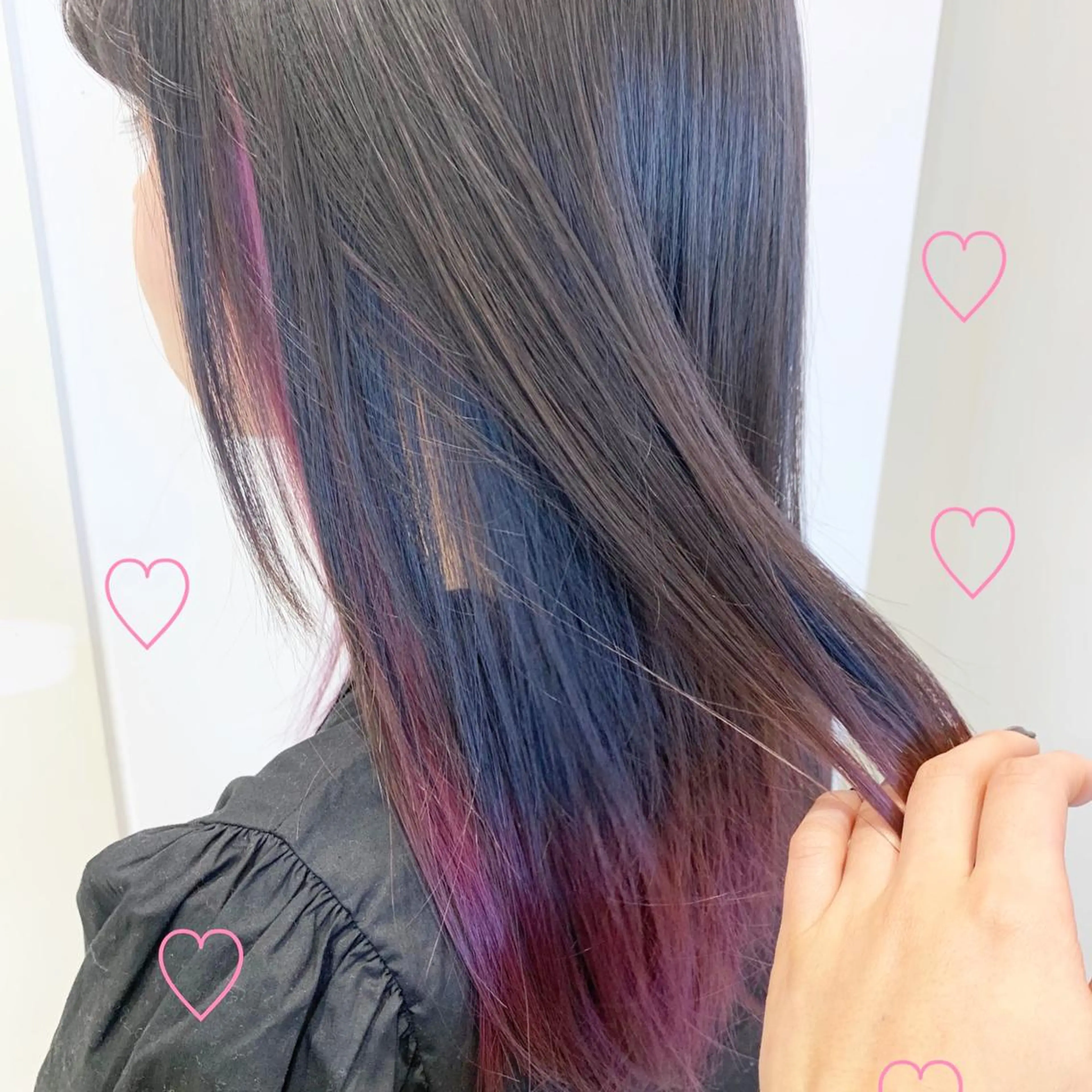 ミディアム カラー EMANON新宿東口所属・新宿駅近♡個室 ♡関口三都季🌜のヘアスタイル