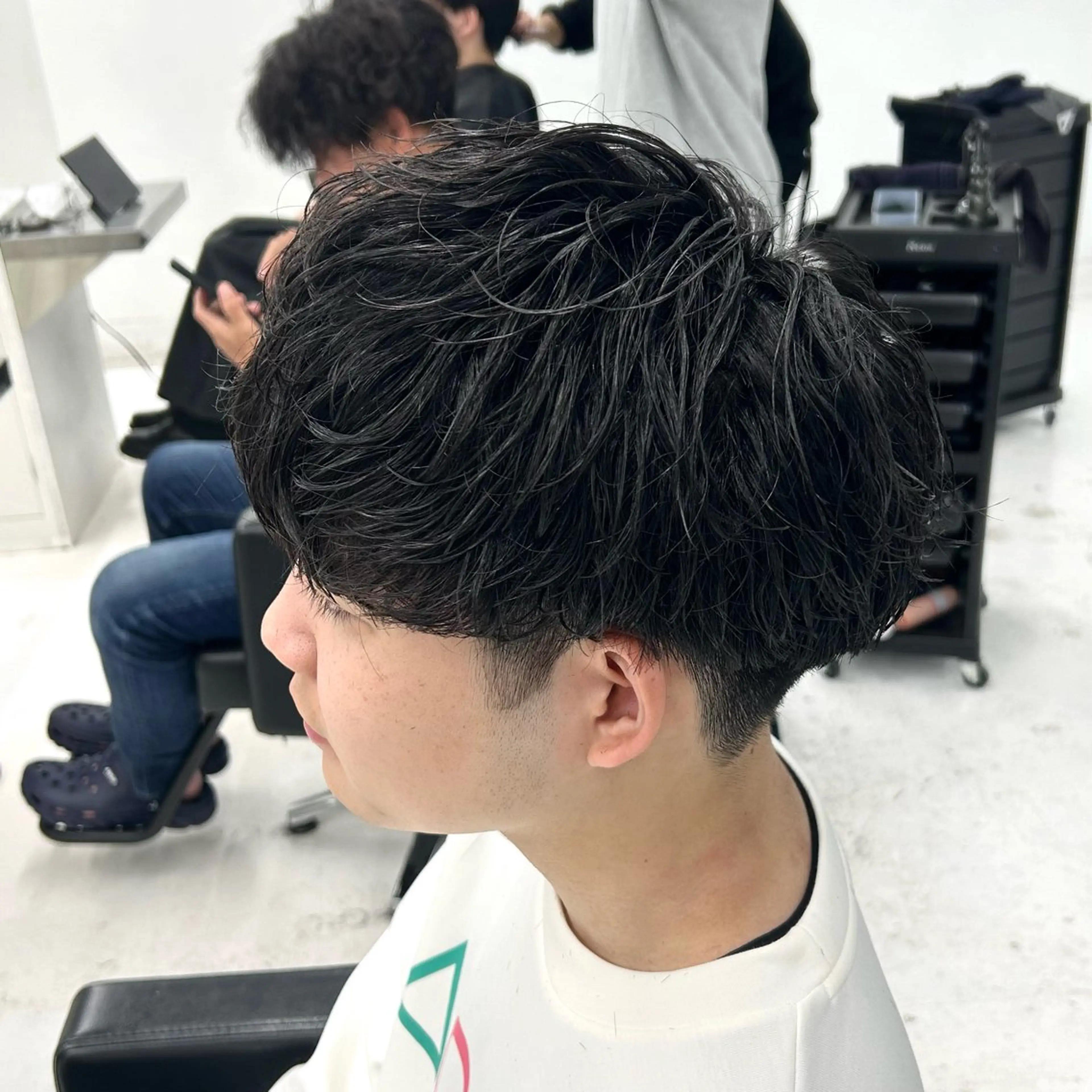 ショート パーマ メンズ メンズパーマ カット パーマ トリートメント 【メンズパーマ特化】 🍏網中勇喜のヘアスタイル