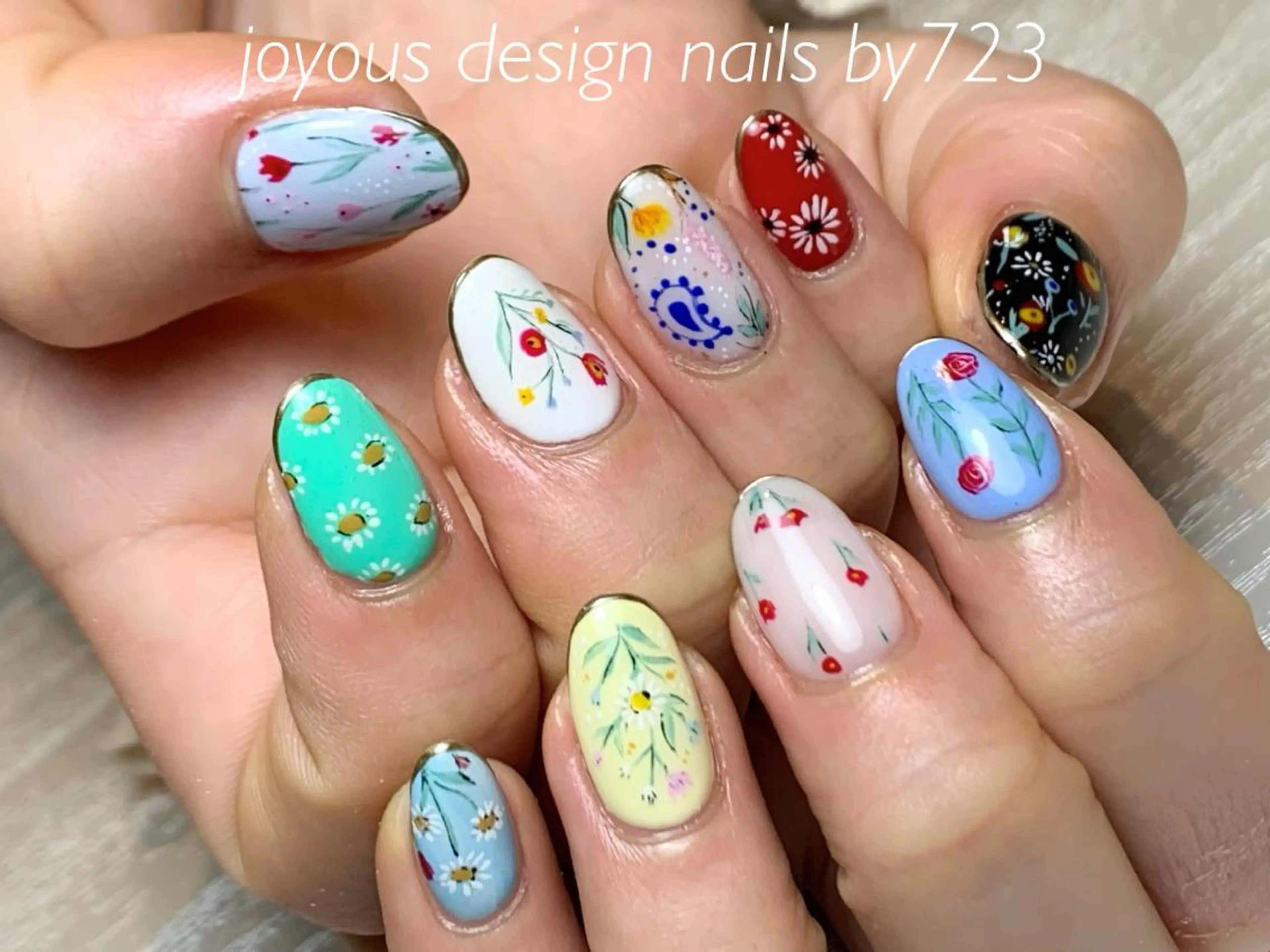 ネイル ハンドネイル jdn natsumiのネイルデザイン