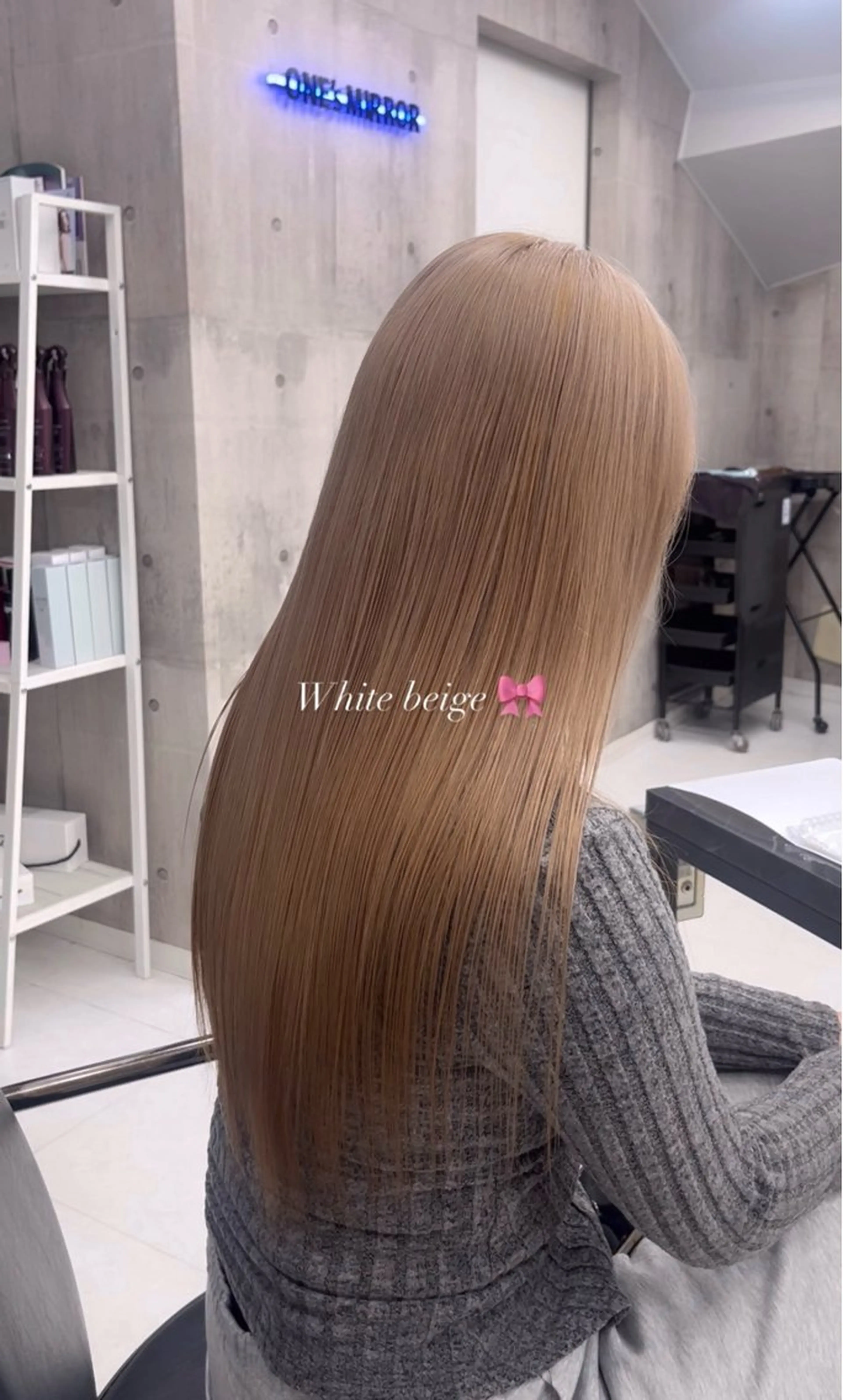 ロング カラー ハイトーン/ゆるふわ 🎨𖥔ׁTOMO♡のヘアスタイル